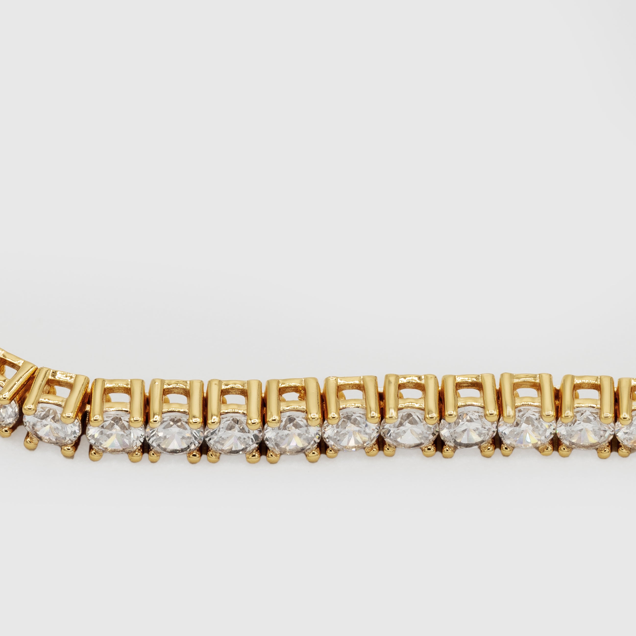TENNIS BRACELET (GOLD) 3MM