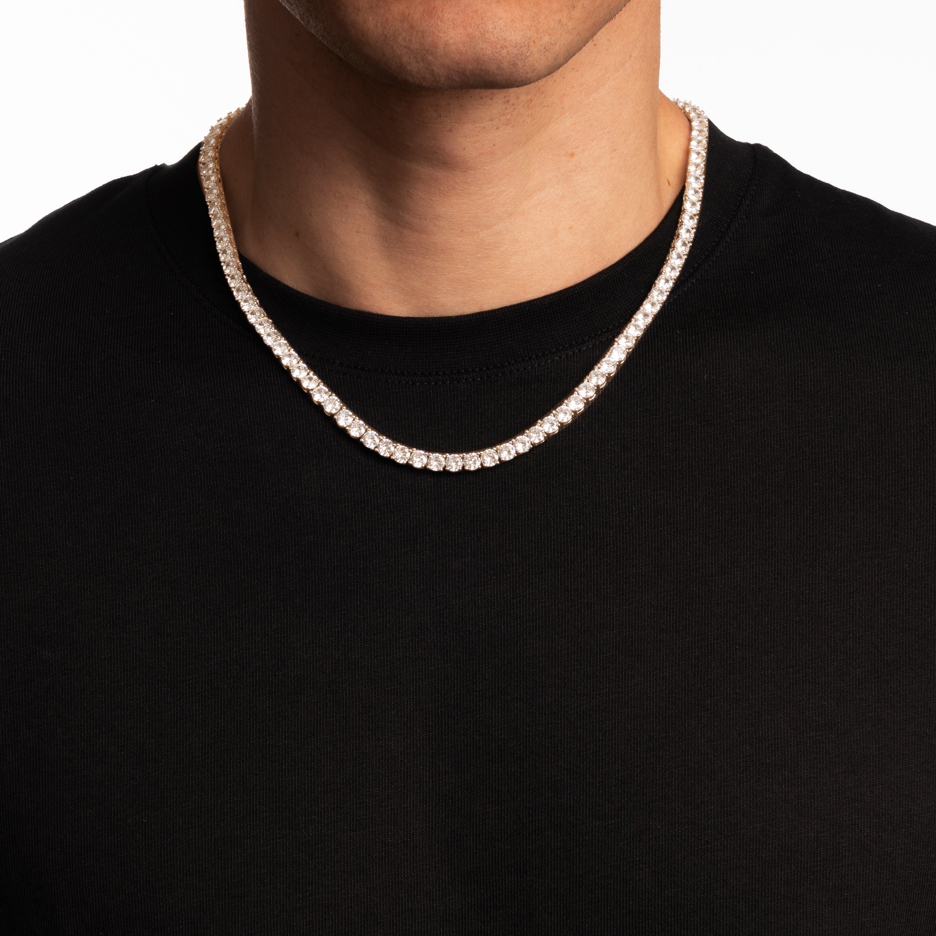 TENNIS CHAIN (SILVER) 5MM