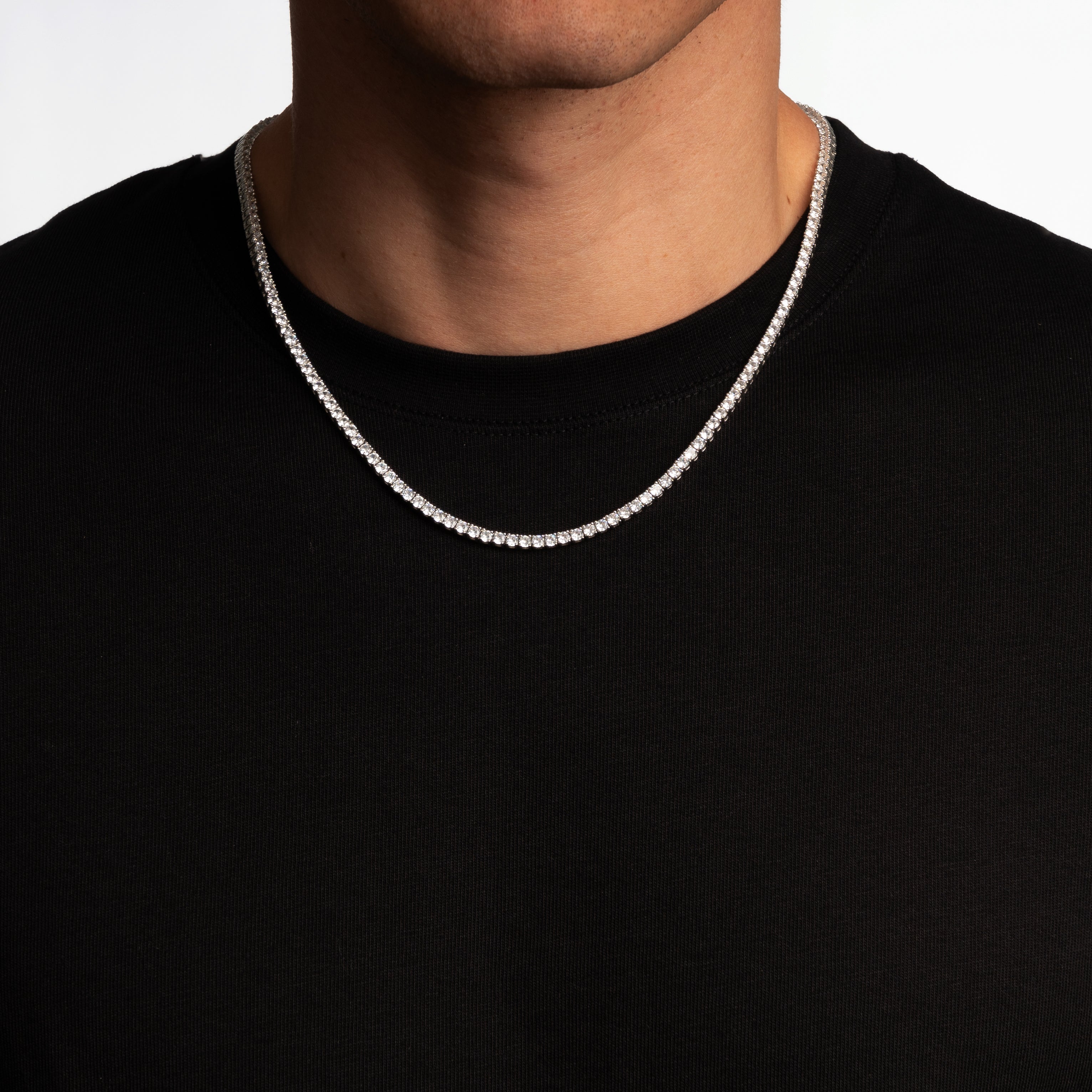 TENNIS CHAIN (SILVER) 3MM