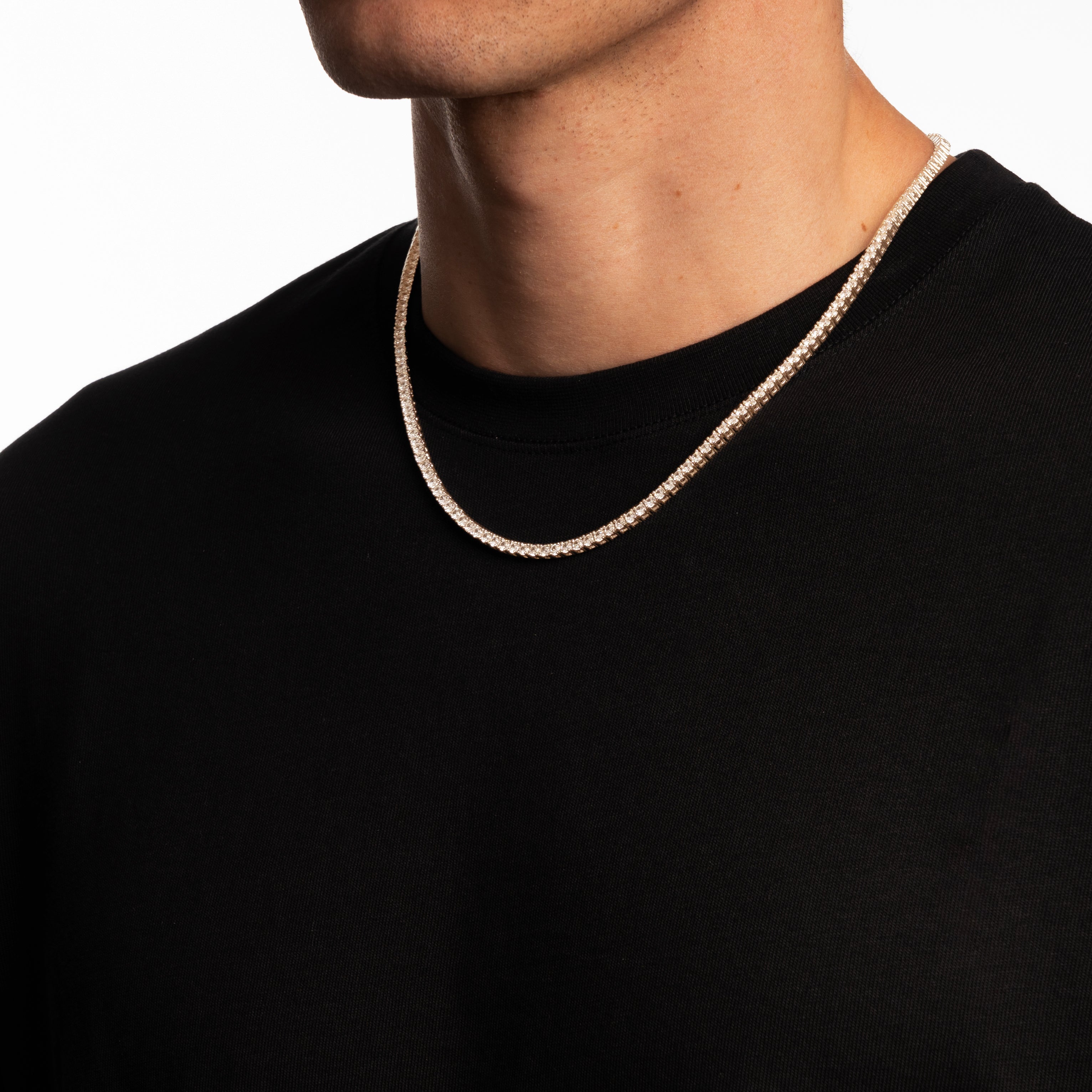 TENNIS CHAIN (SILVER) 3MM