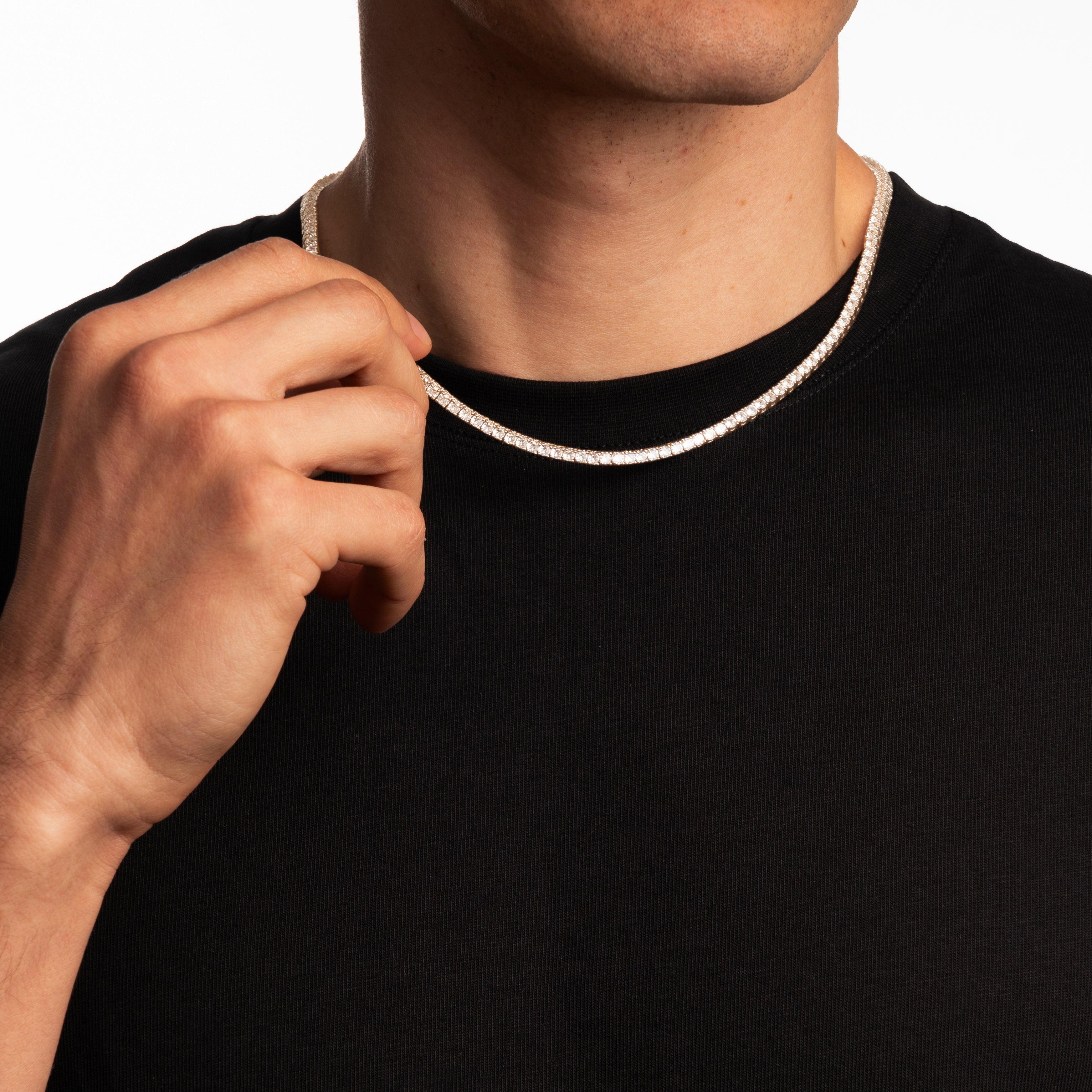 TENNIS CHAIN (SILVER) 3MM