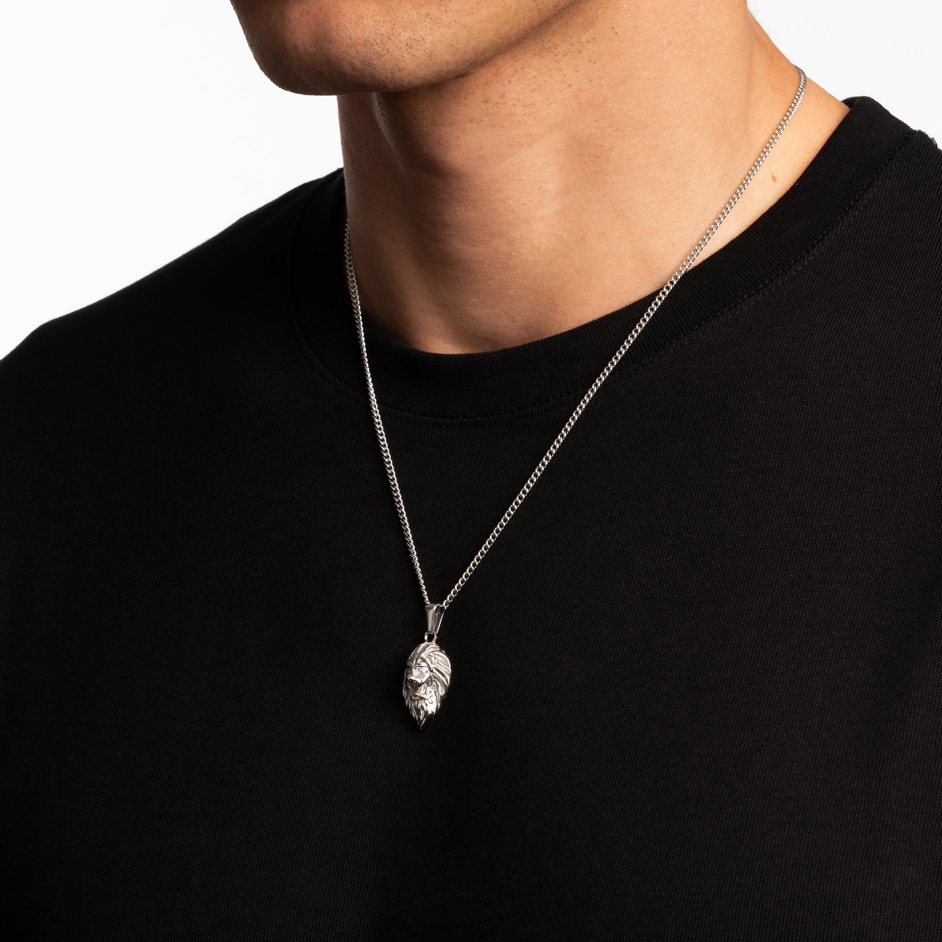 LION PENDANT (SILVER)