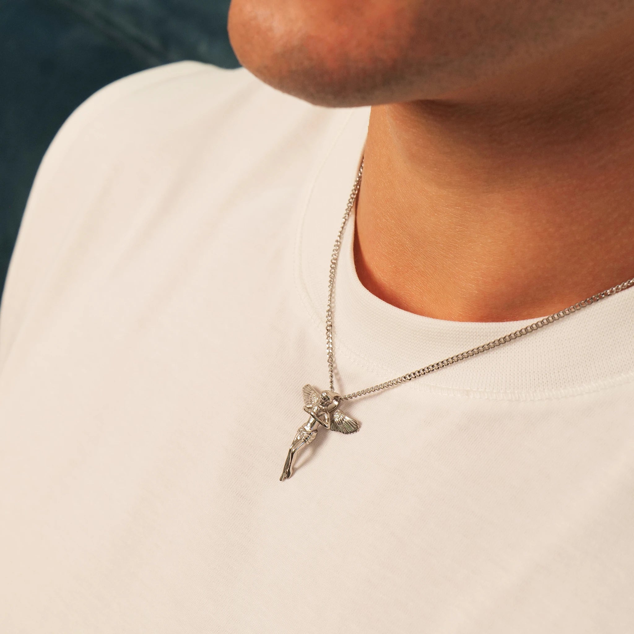 Angel Pendant (Silver)