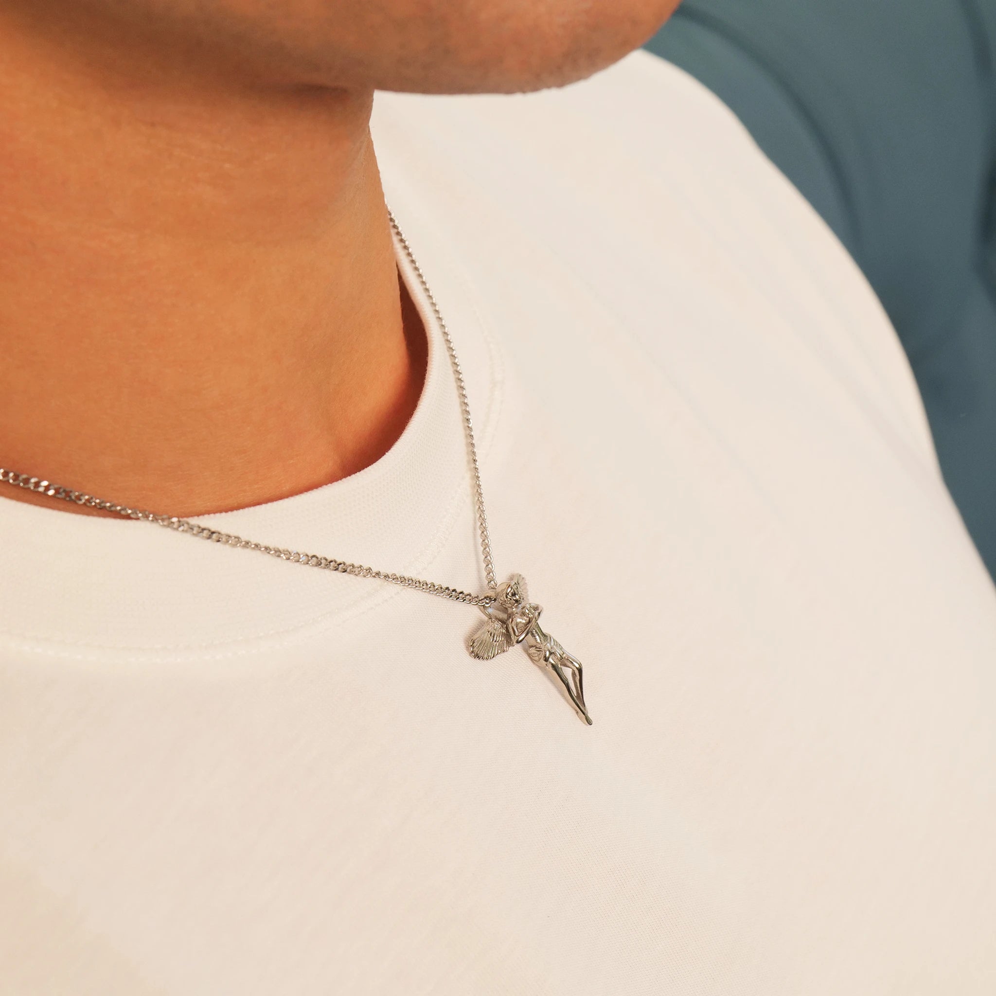 Angel Pendant (Silver)