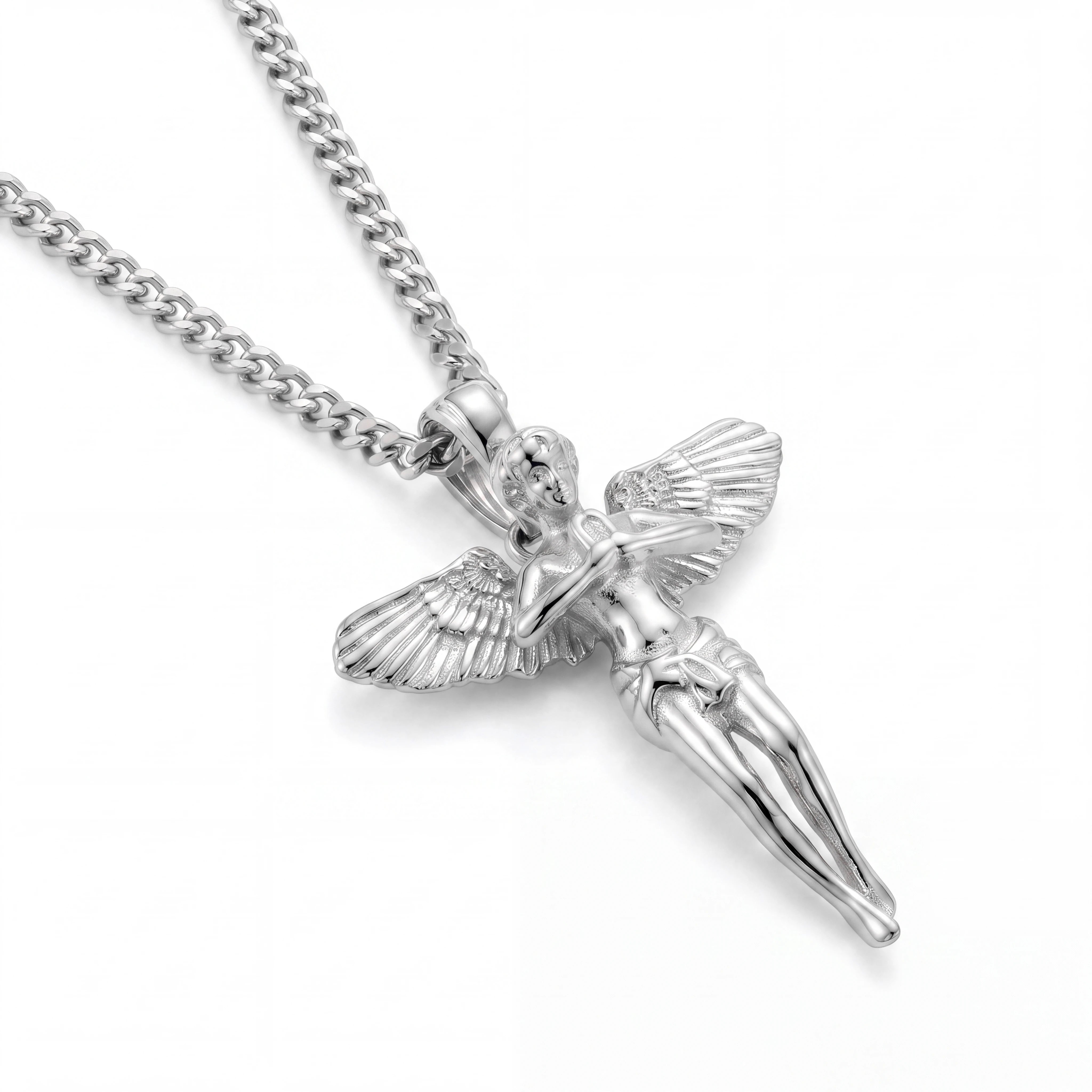 Angel Pendant (Silver)
