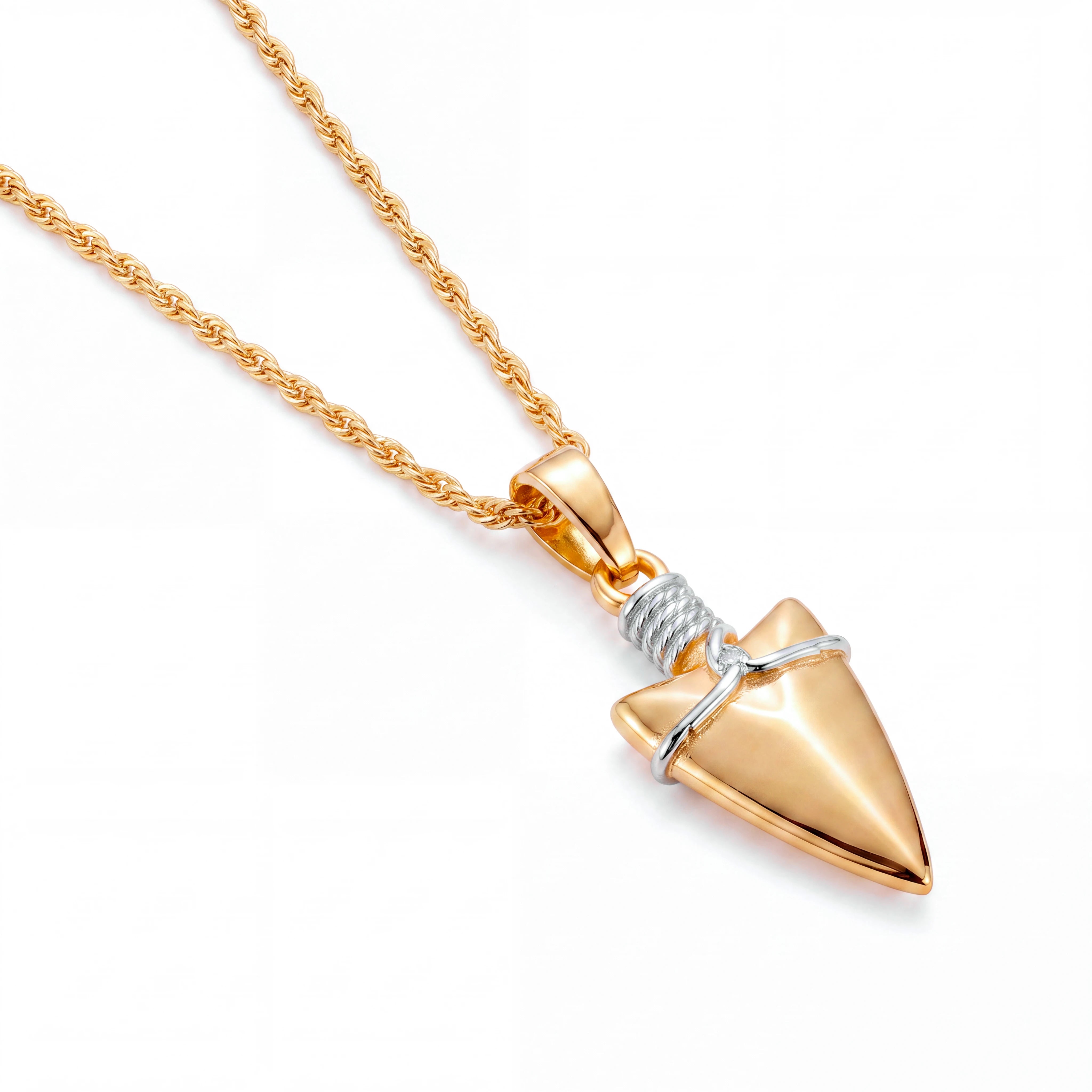 Arrow Pendant (Gold)