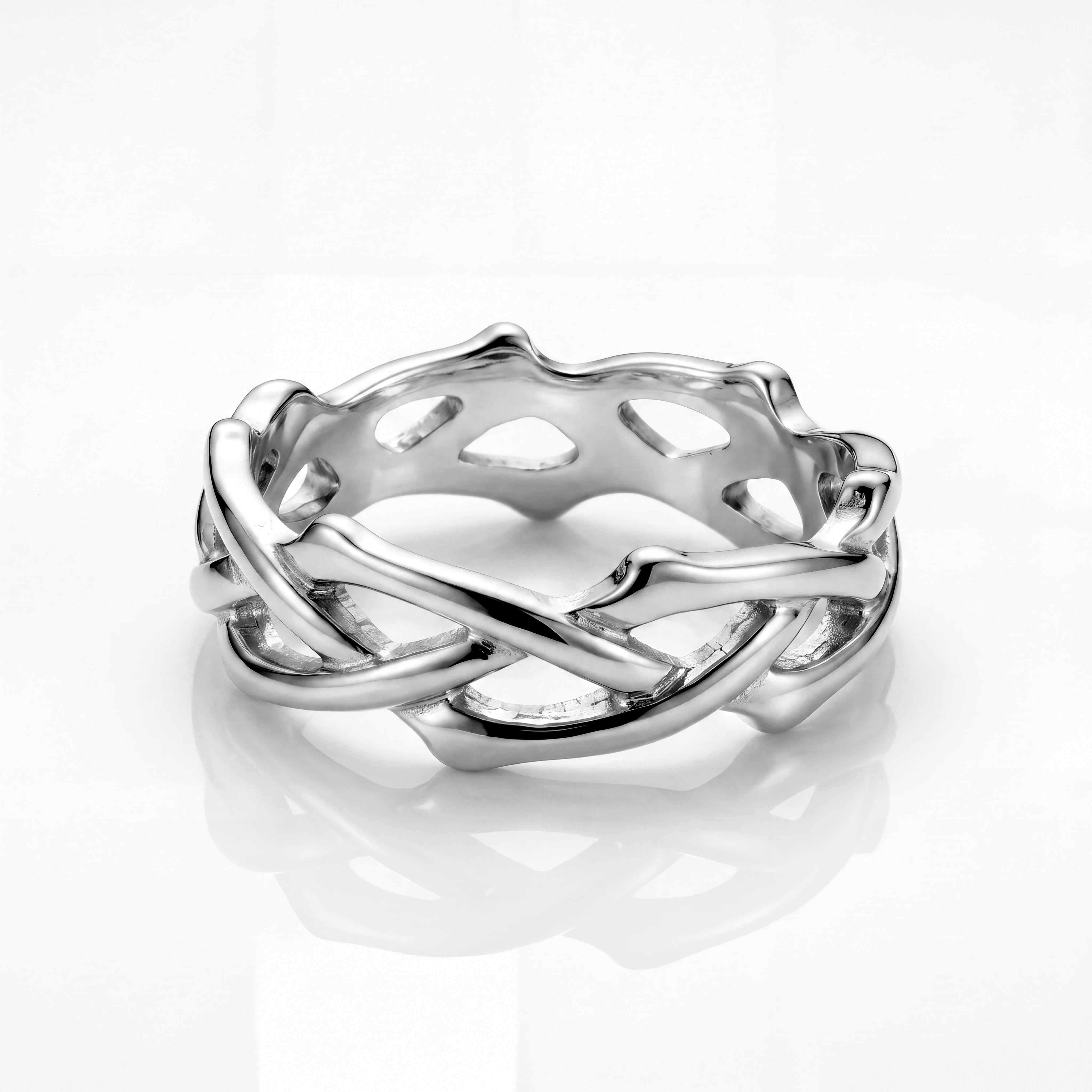 Braided Ring (Silver)