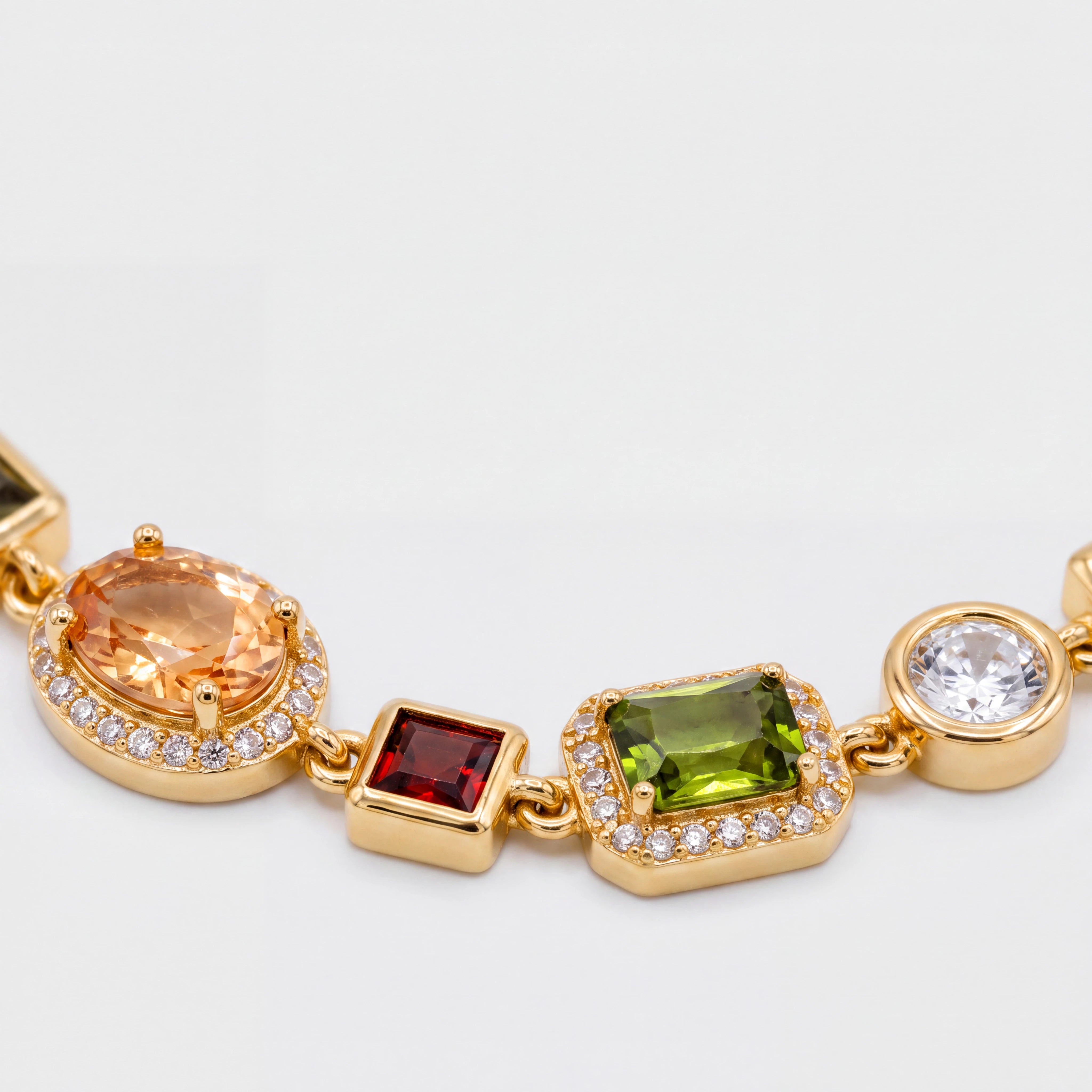 GEMSTONE BRACELET (GOLD)