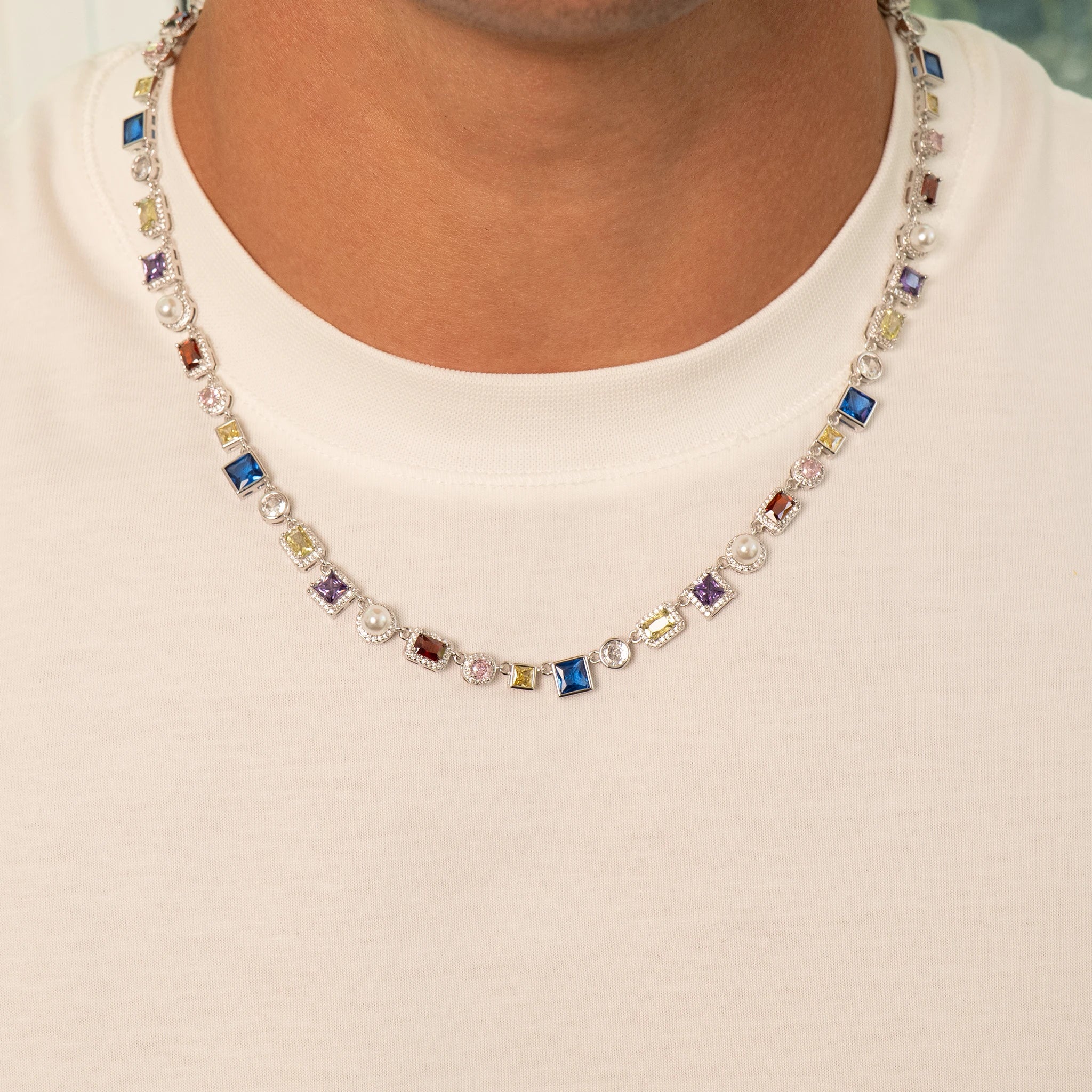 Sapphire Gemstone Set (Silver)