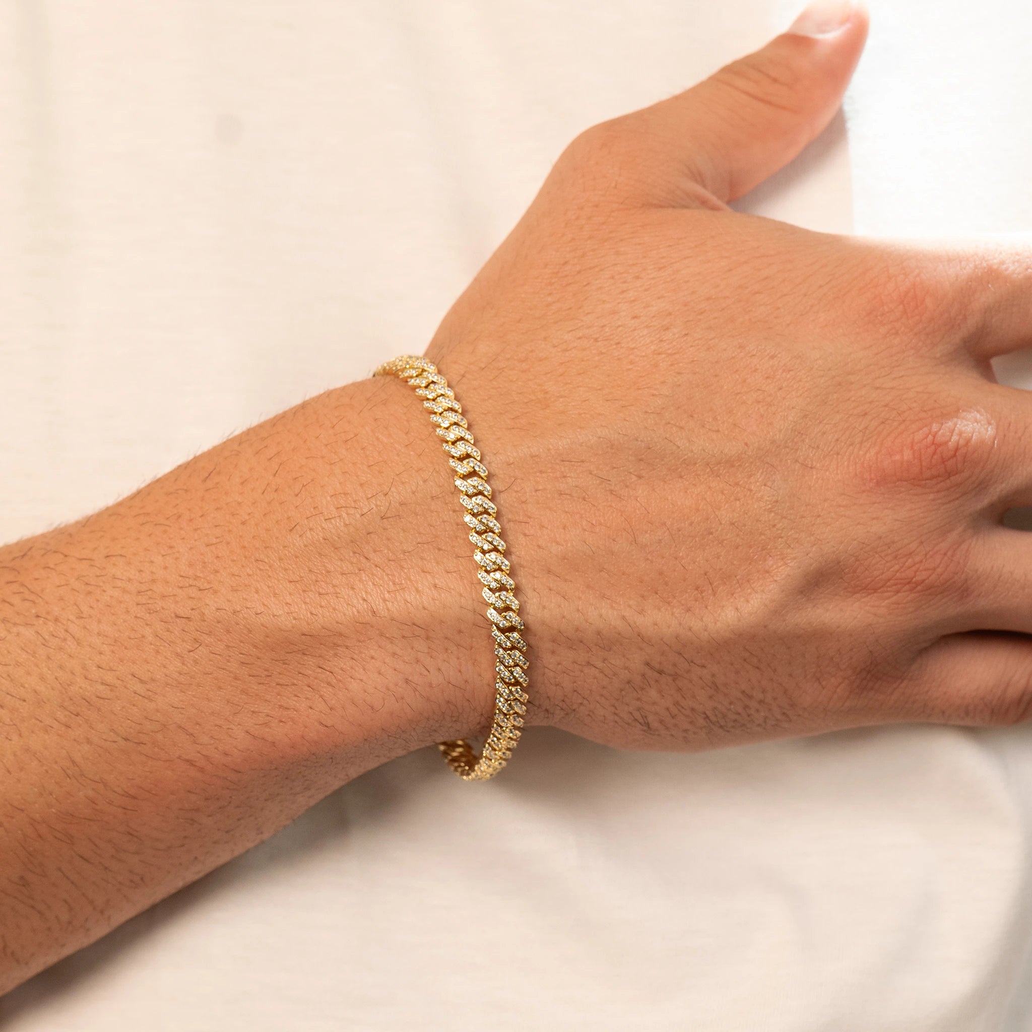 Micro Cuban Iced Set (Gold)
