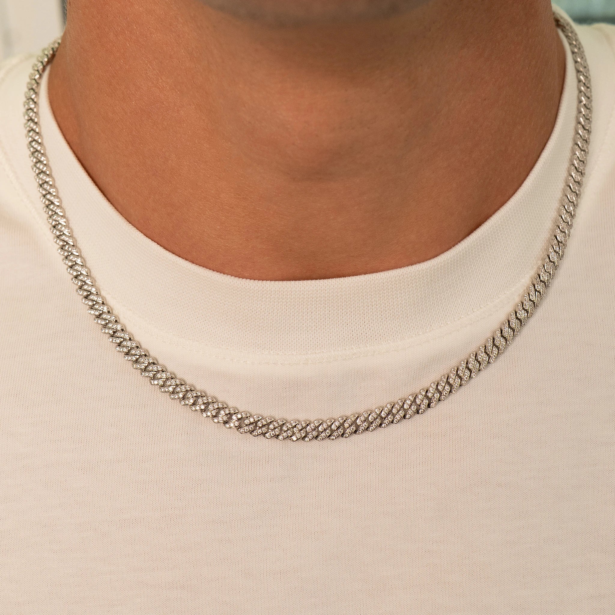 Micro Cuban Iced Set (Silver)