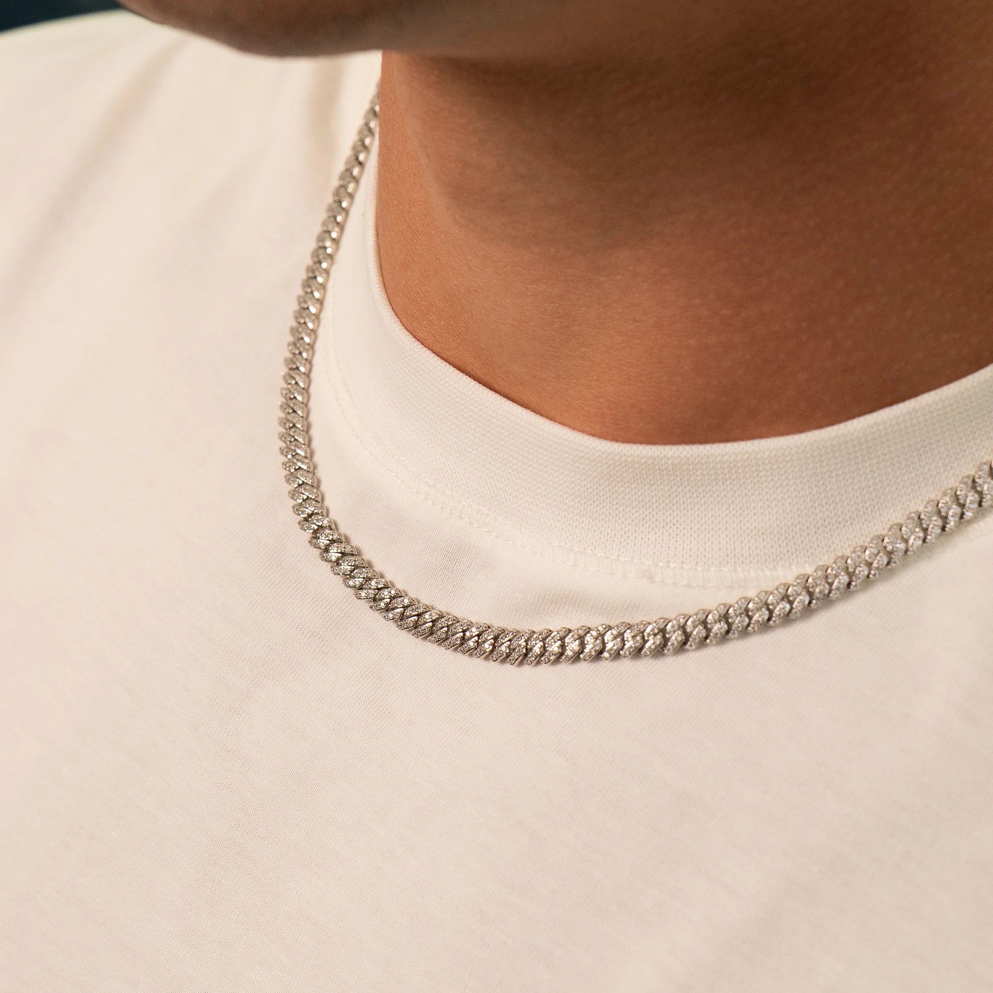 Micro Cuban Iced Set (Silver)