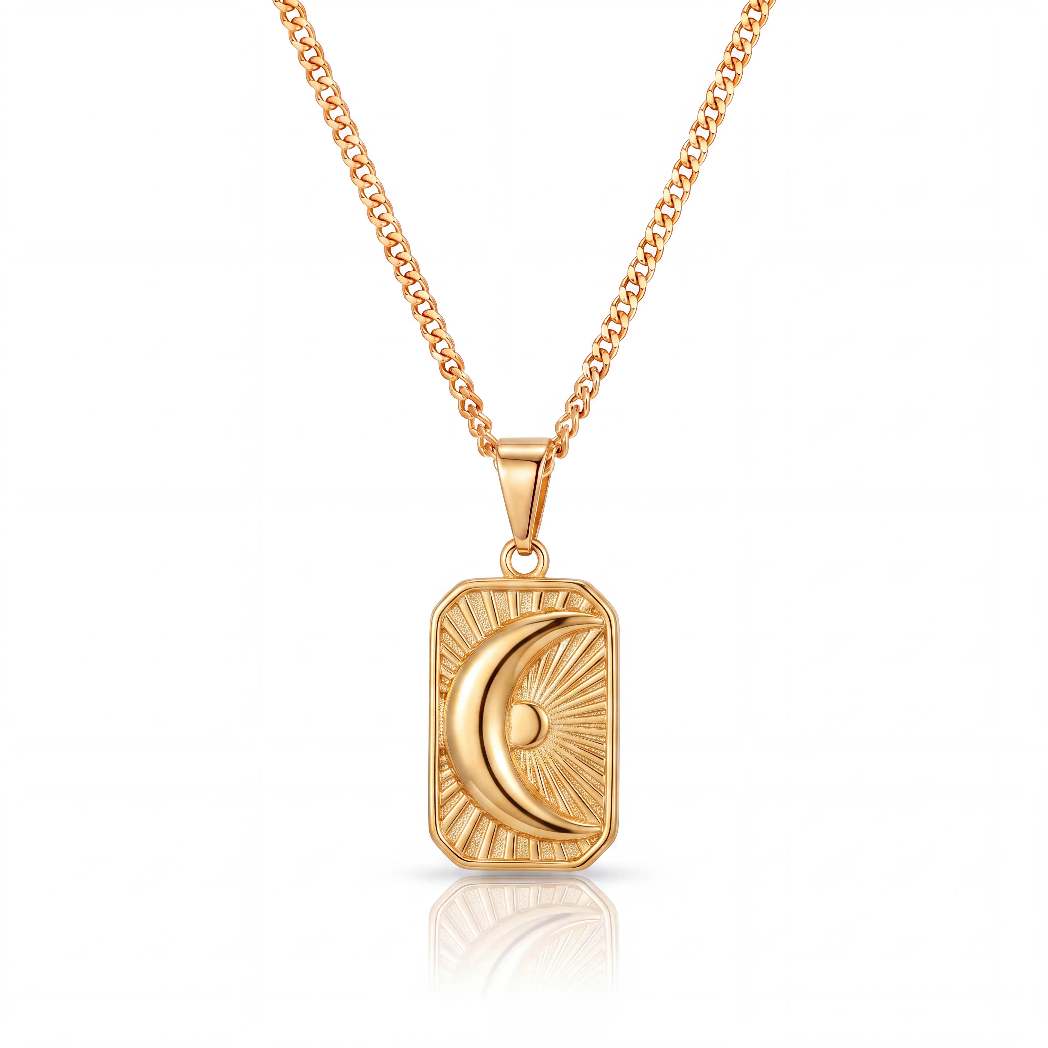 Moon Pendant (Gold)
