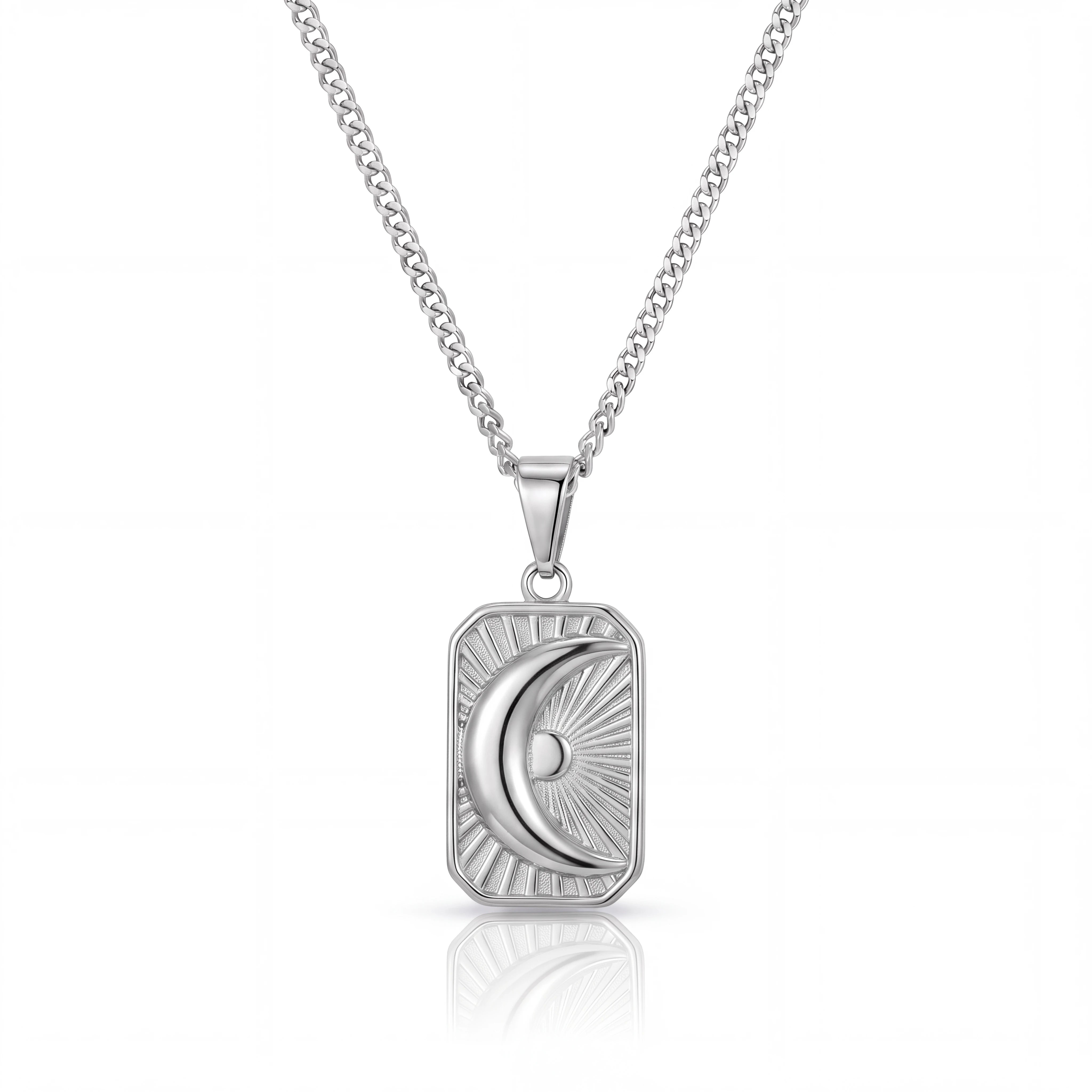 Moon Pendant (Silver)