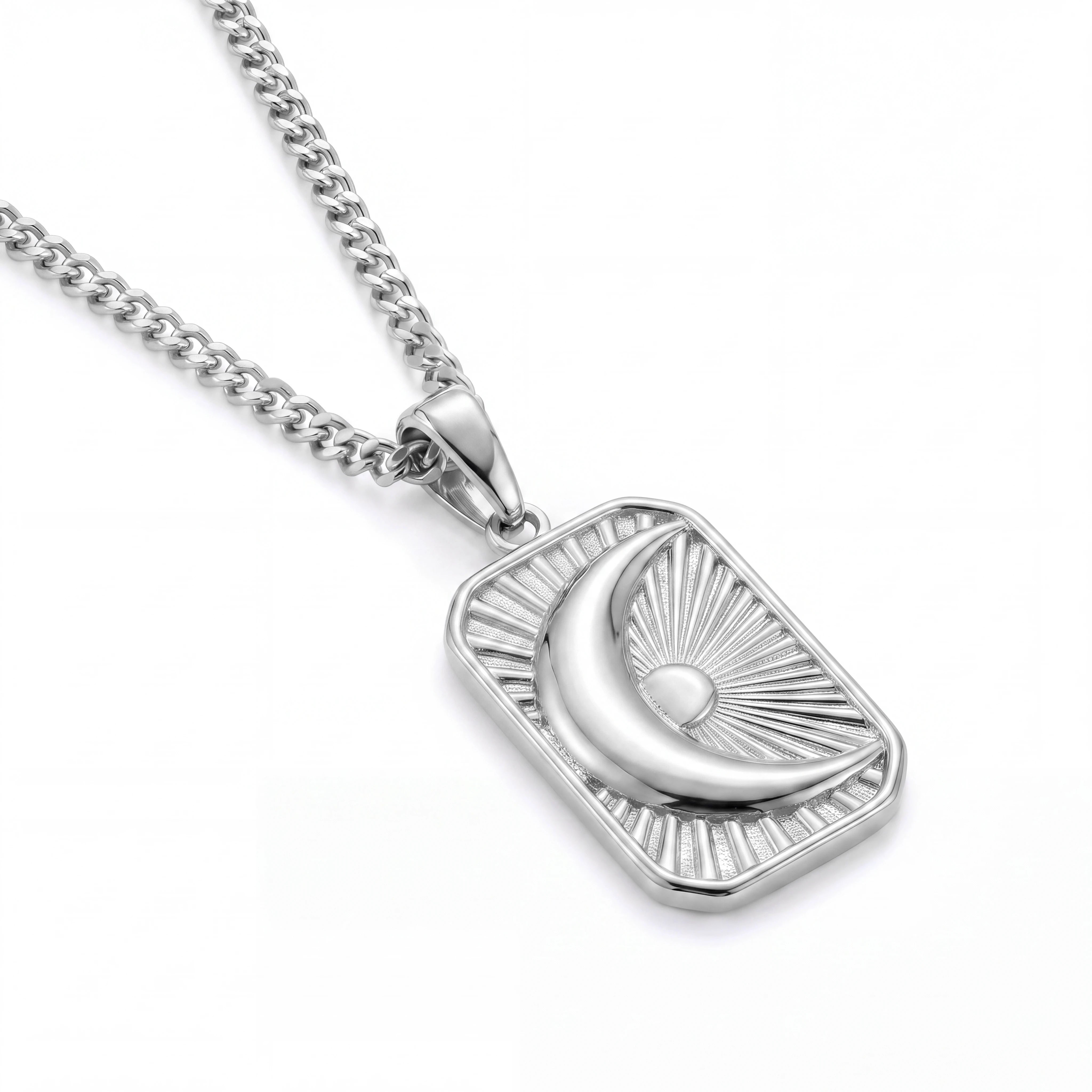 Moon Pendant (Silver)