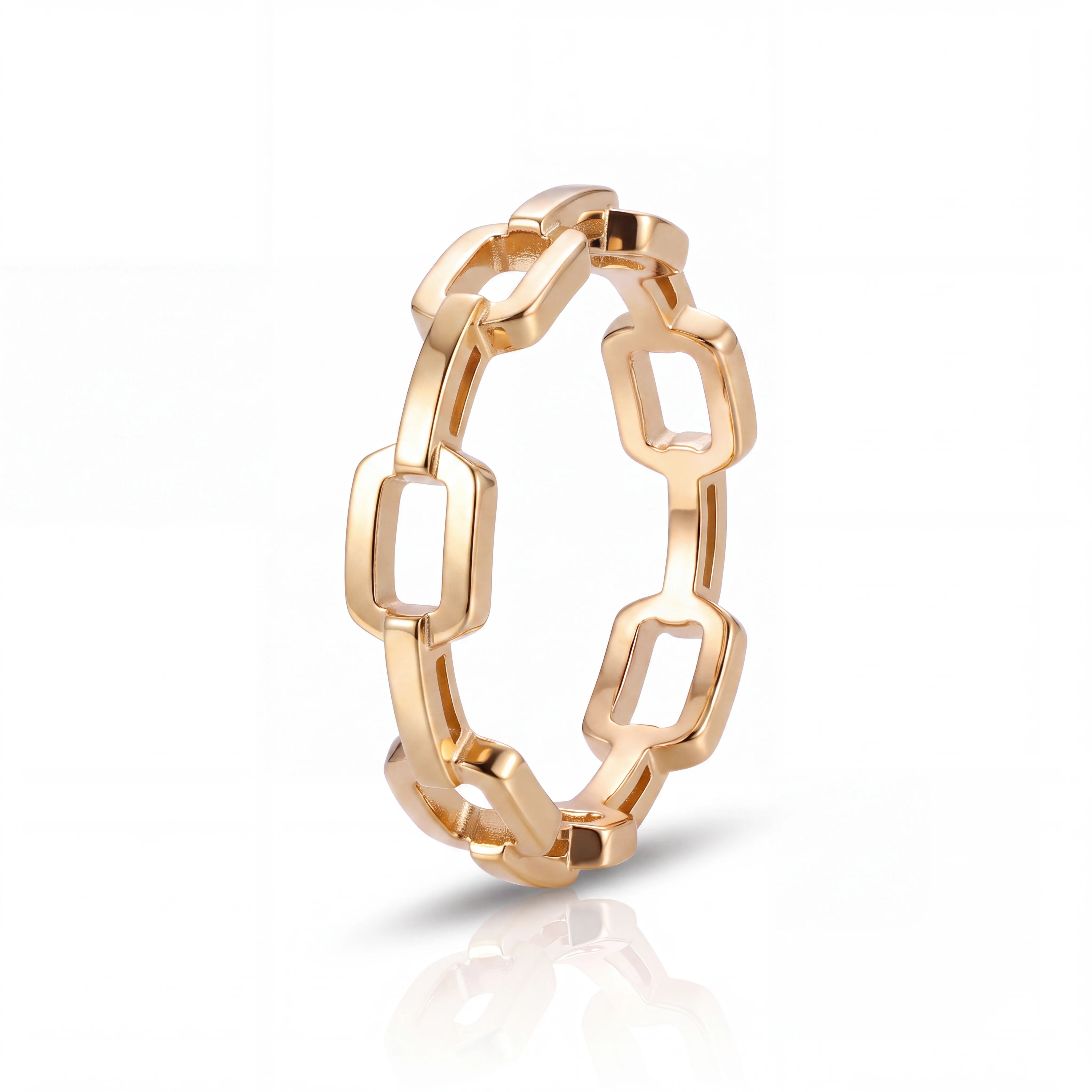 Paperclip Ring (Gold)