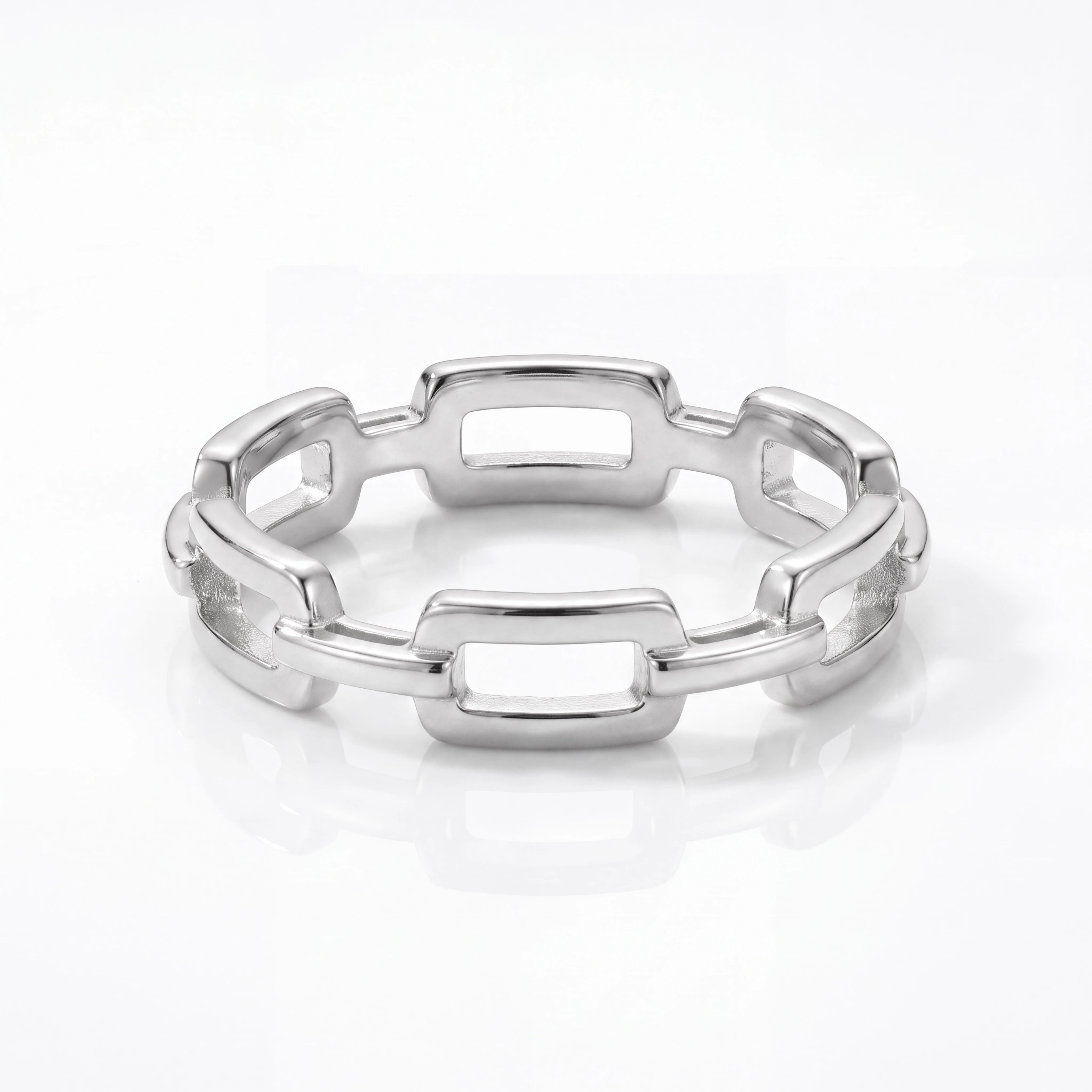 Paperclip Ring (Silver)