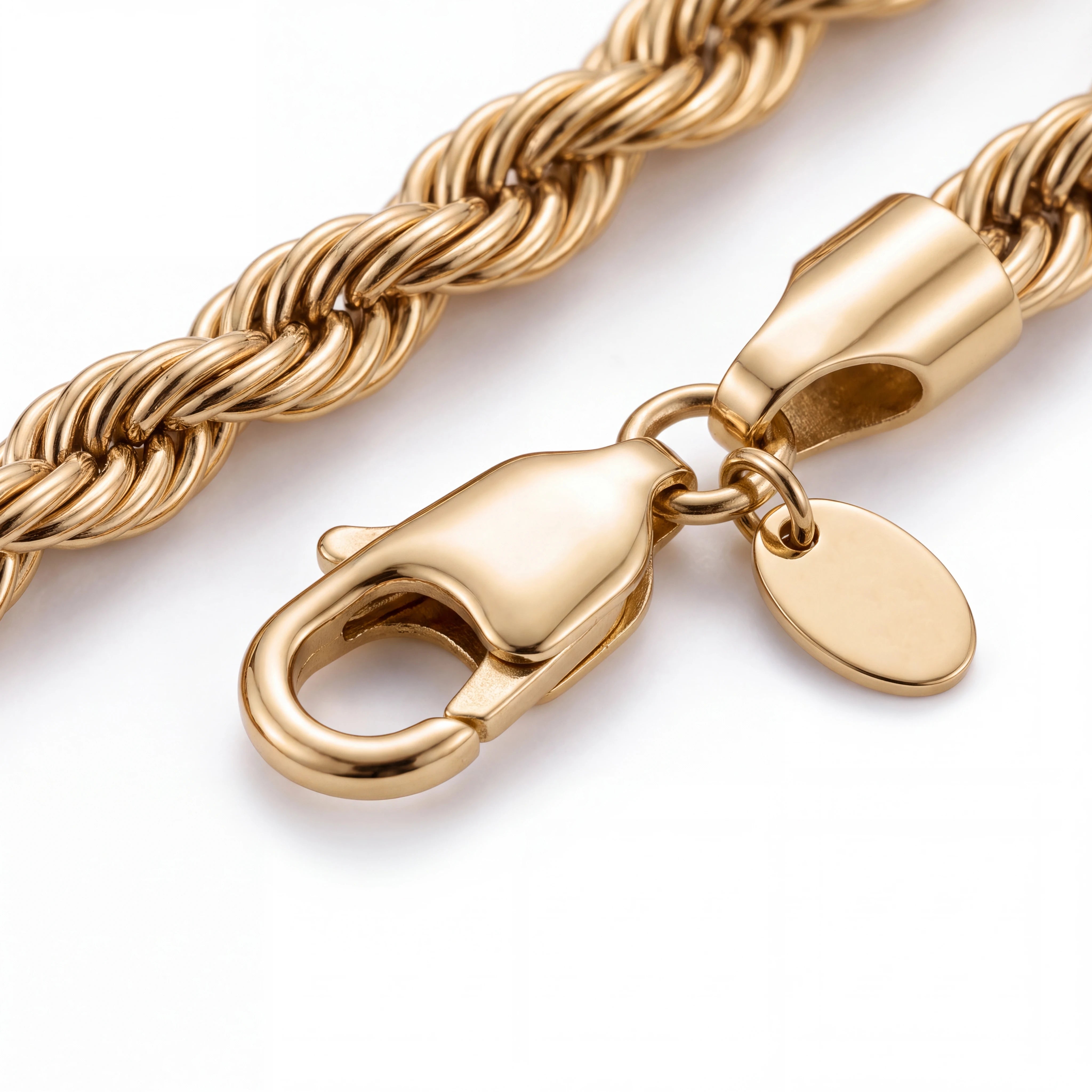 ROPE BRACELET (GOLD) 5MM