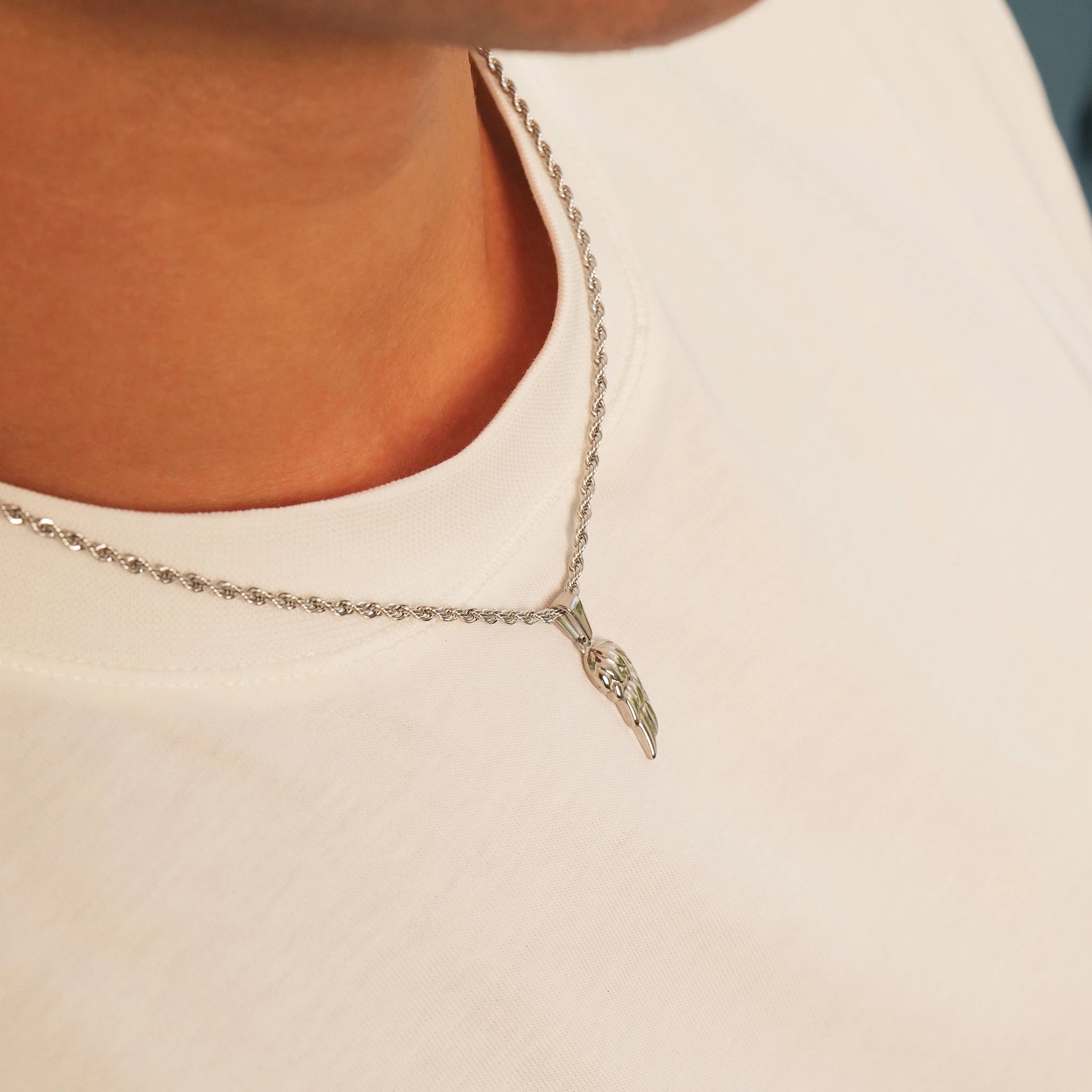 Wing Pendant (Silver)