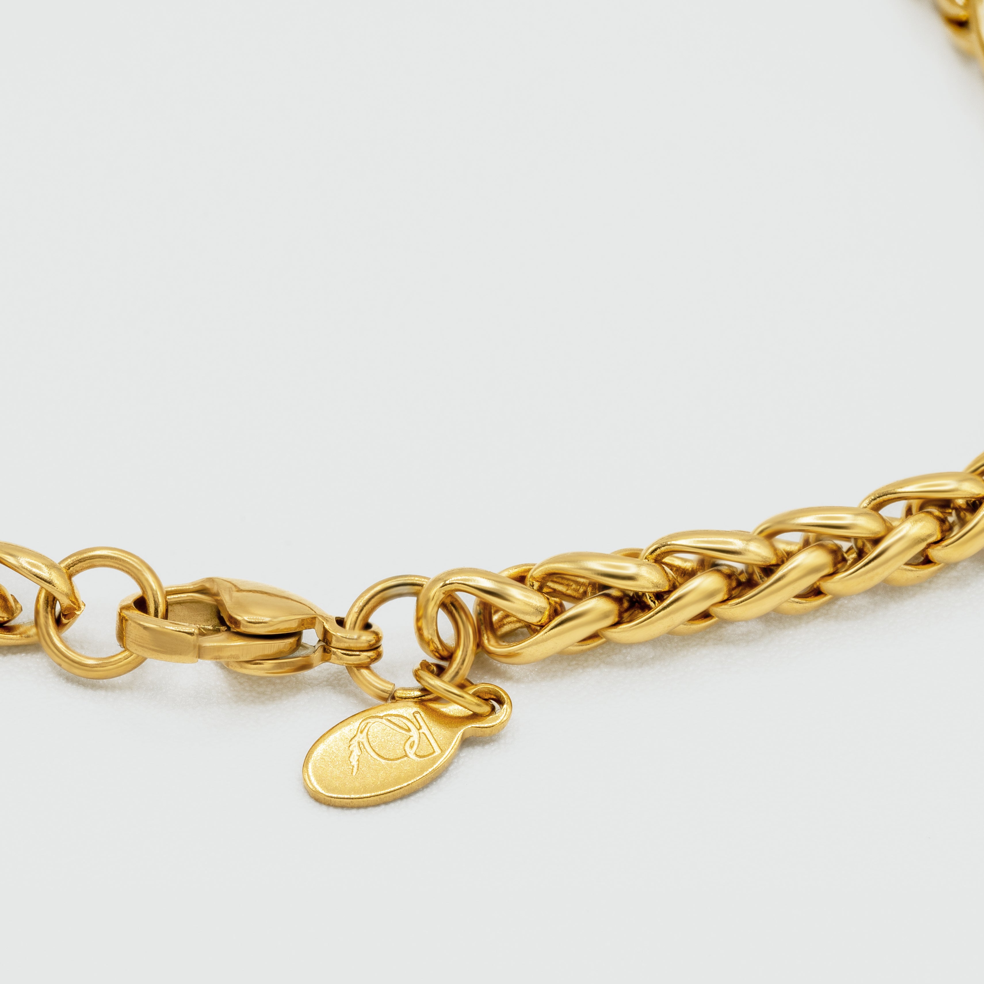 WHEAT BRACELET (GOLD) 5MM