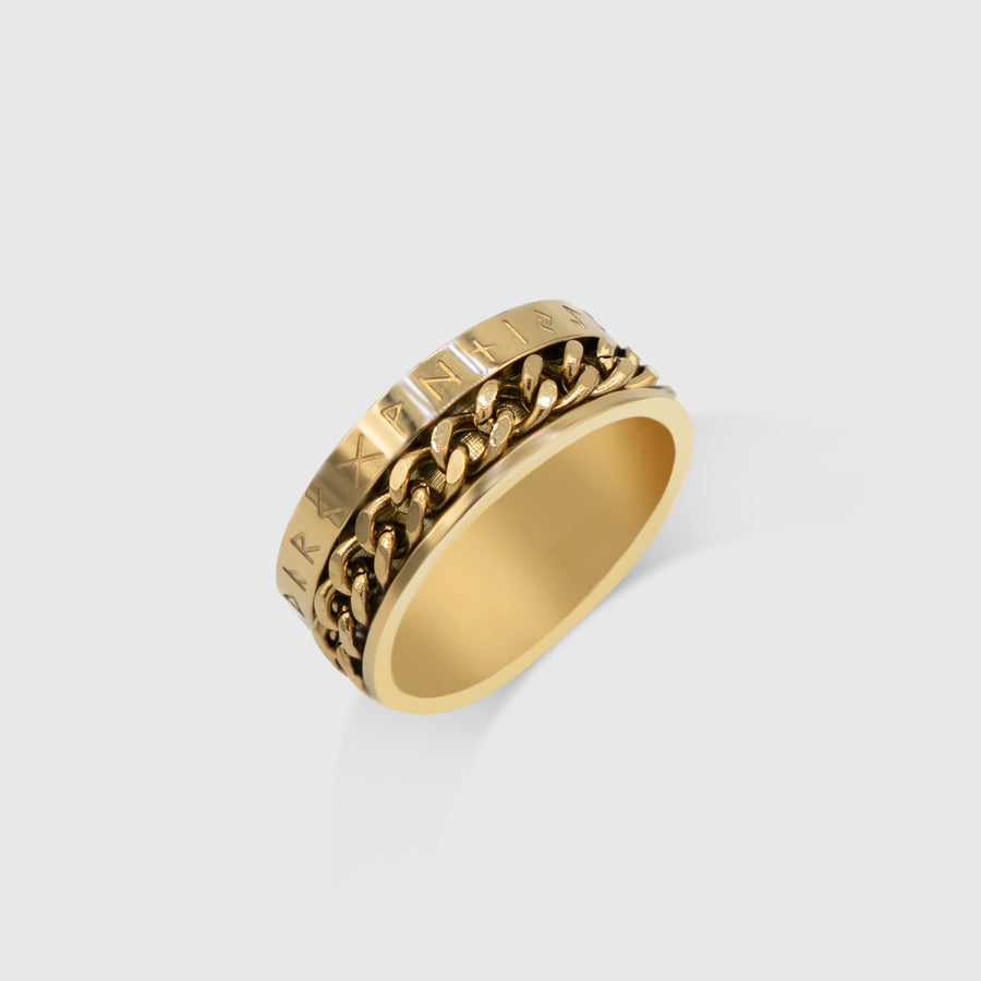 ROPE RING (Gold)