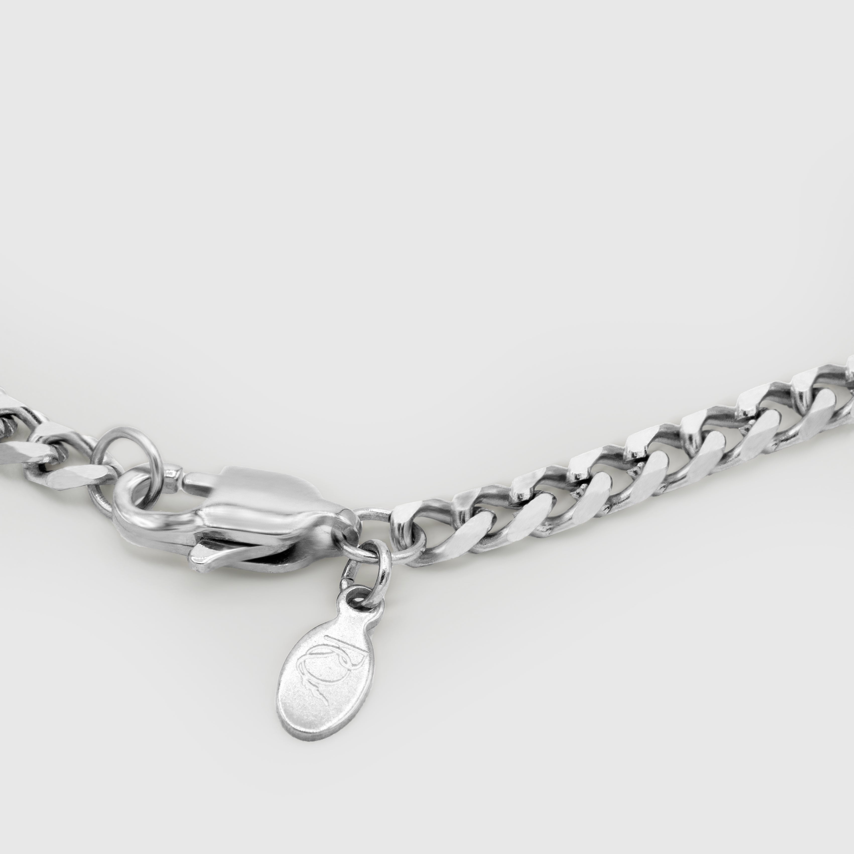 CUBAN BRACELET (SILVER) 4MM