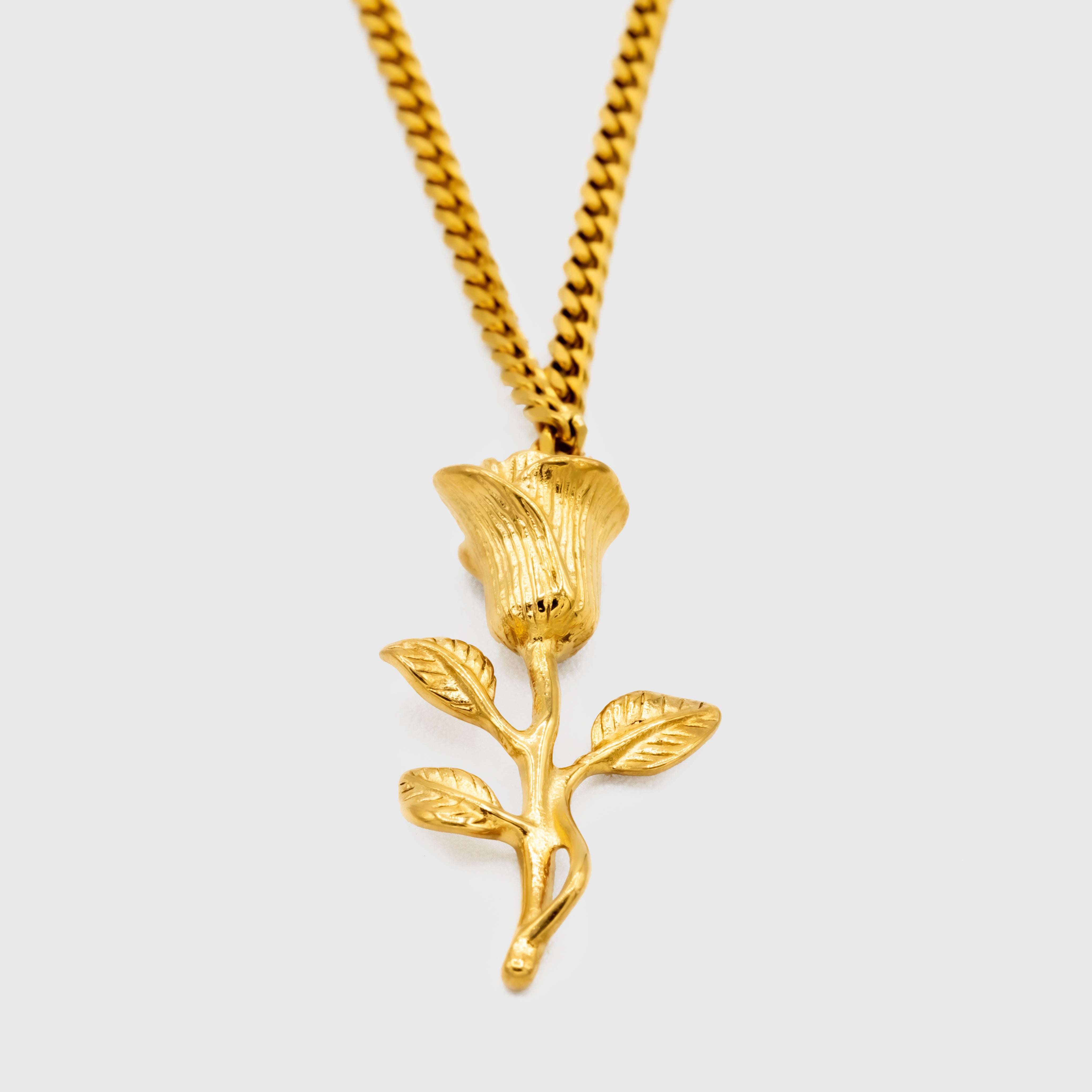 ROSE PENDANT (GOLD)
