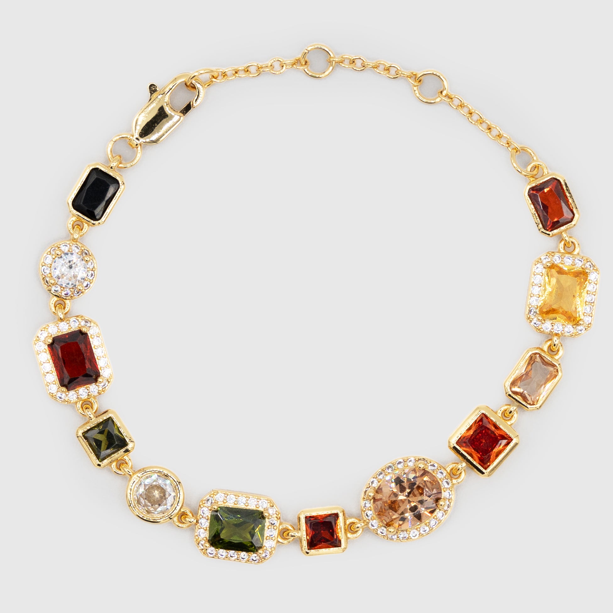 GEMSTONE BRACELET (GOLD)