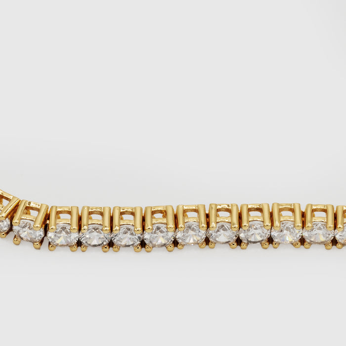 TENNIS BRACELET (GOLD) 3MM