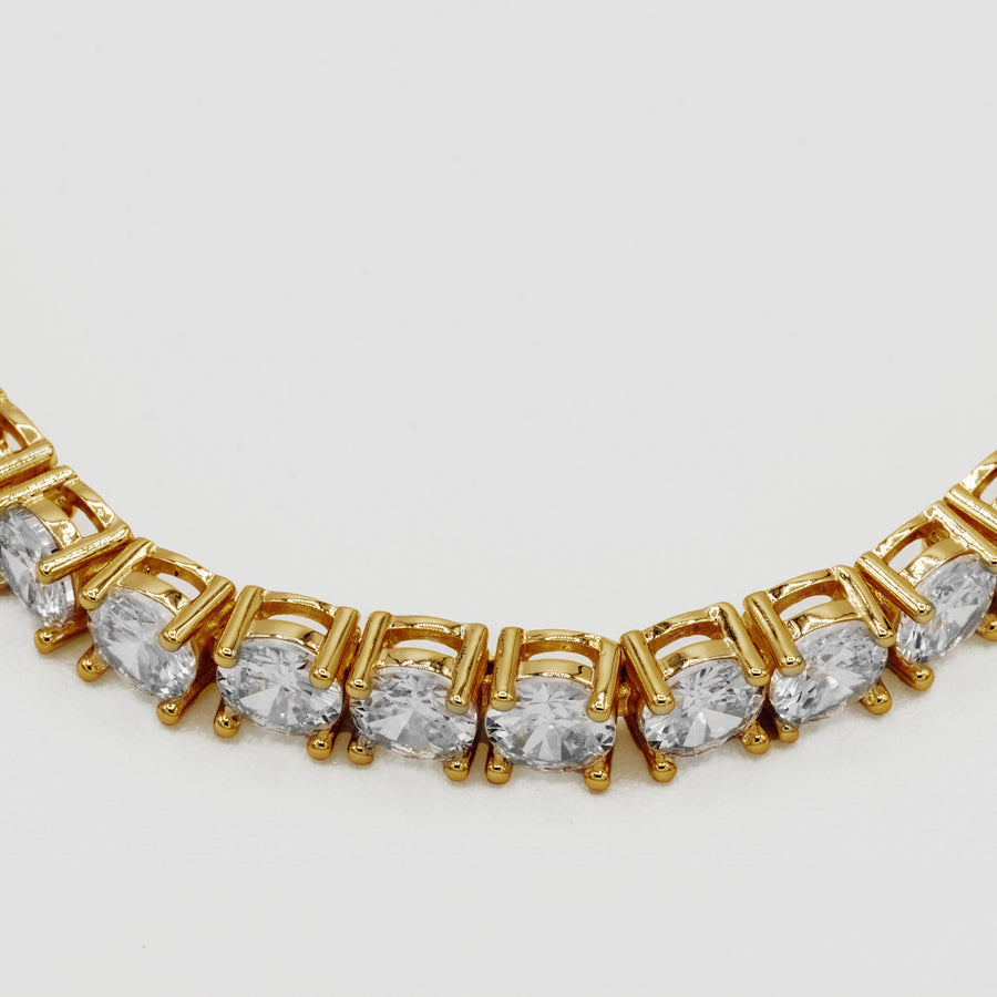 TENNIS BRACELET (GOLD) 5MM