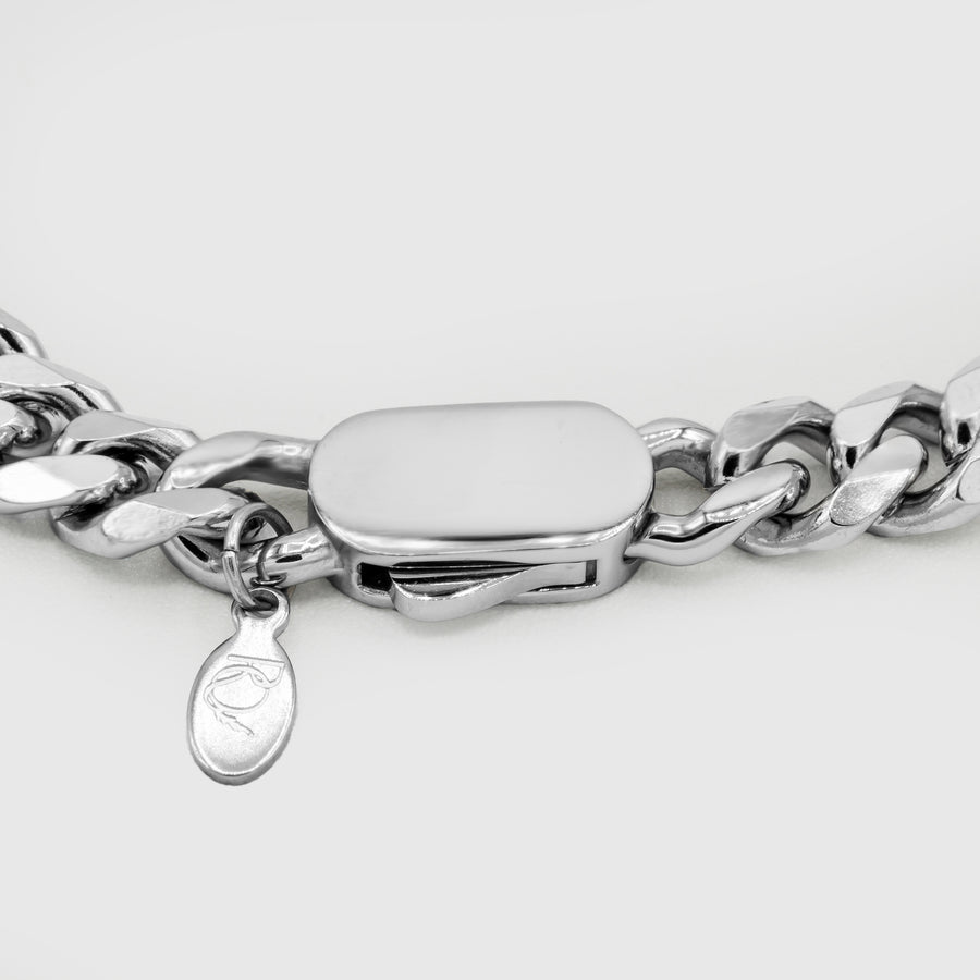 CUBAN BRACELET (SILVER) 8MM
