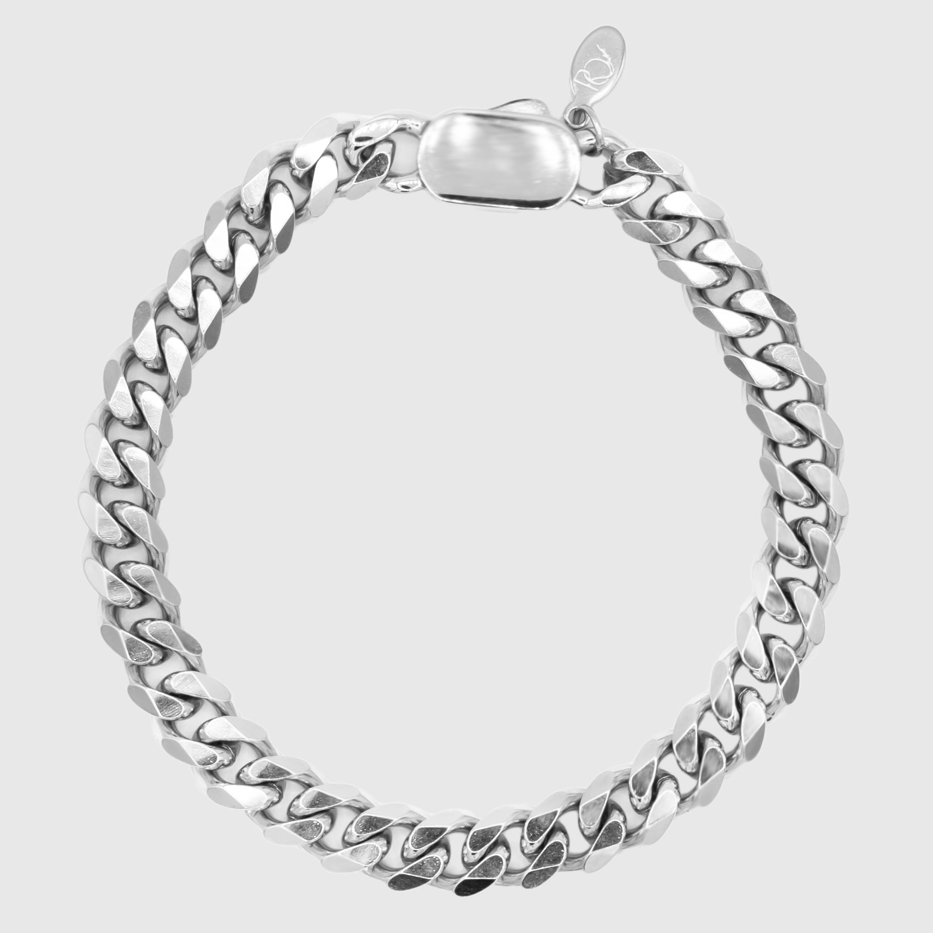 CUBAN BRACELET (SILVER) 8MM