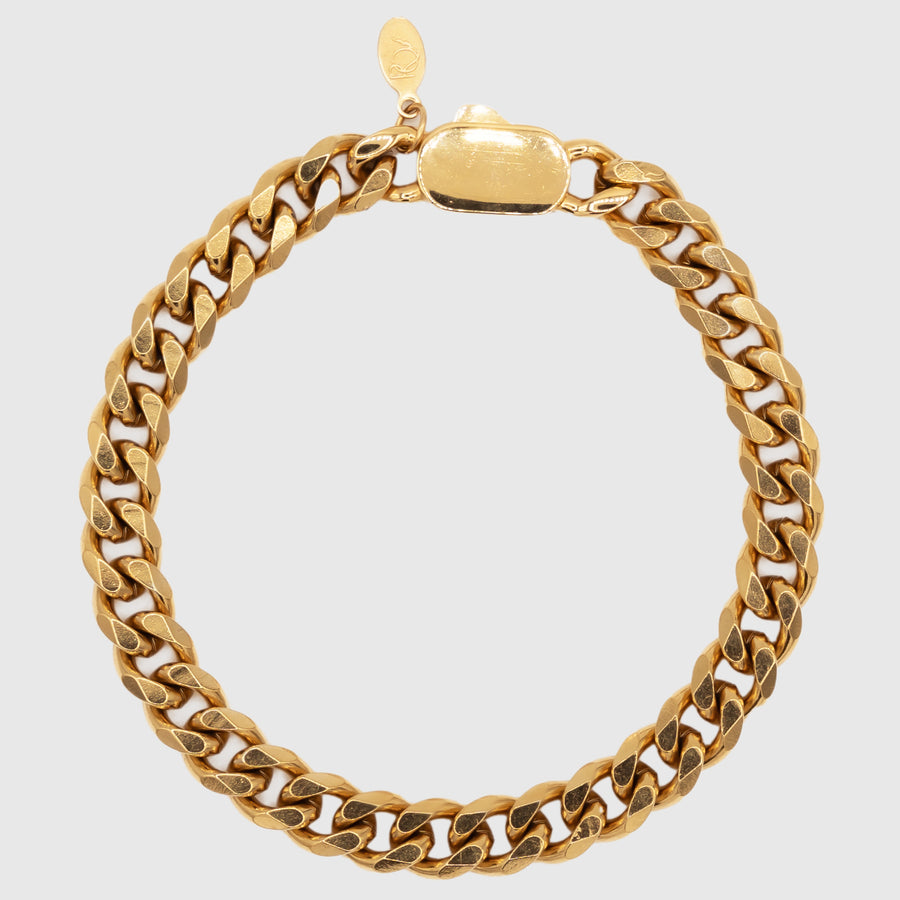 CUBAN BRACELET (GOLD) 8MM