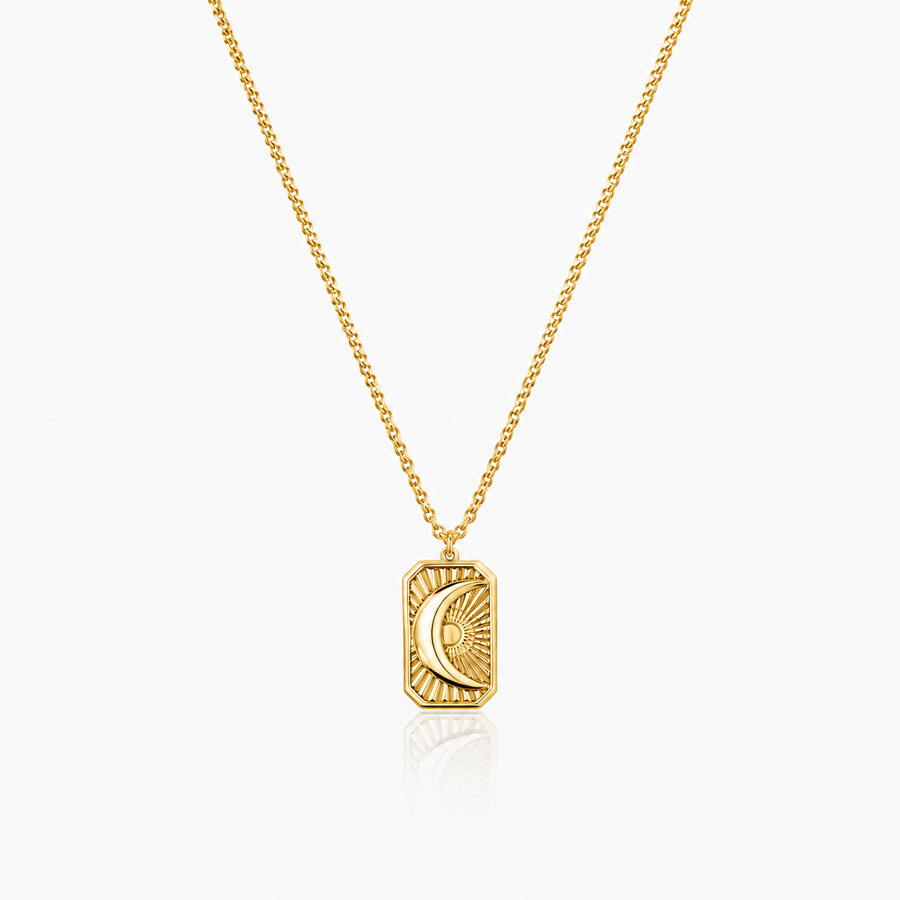 Moon Pendant (Gold)
