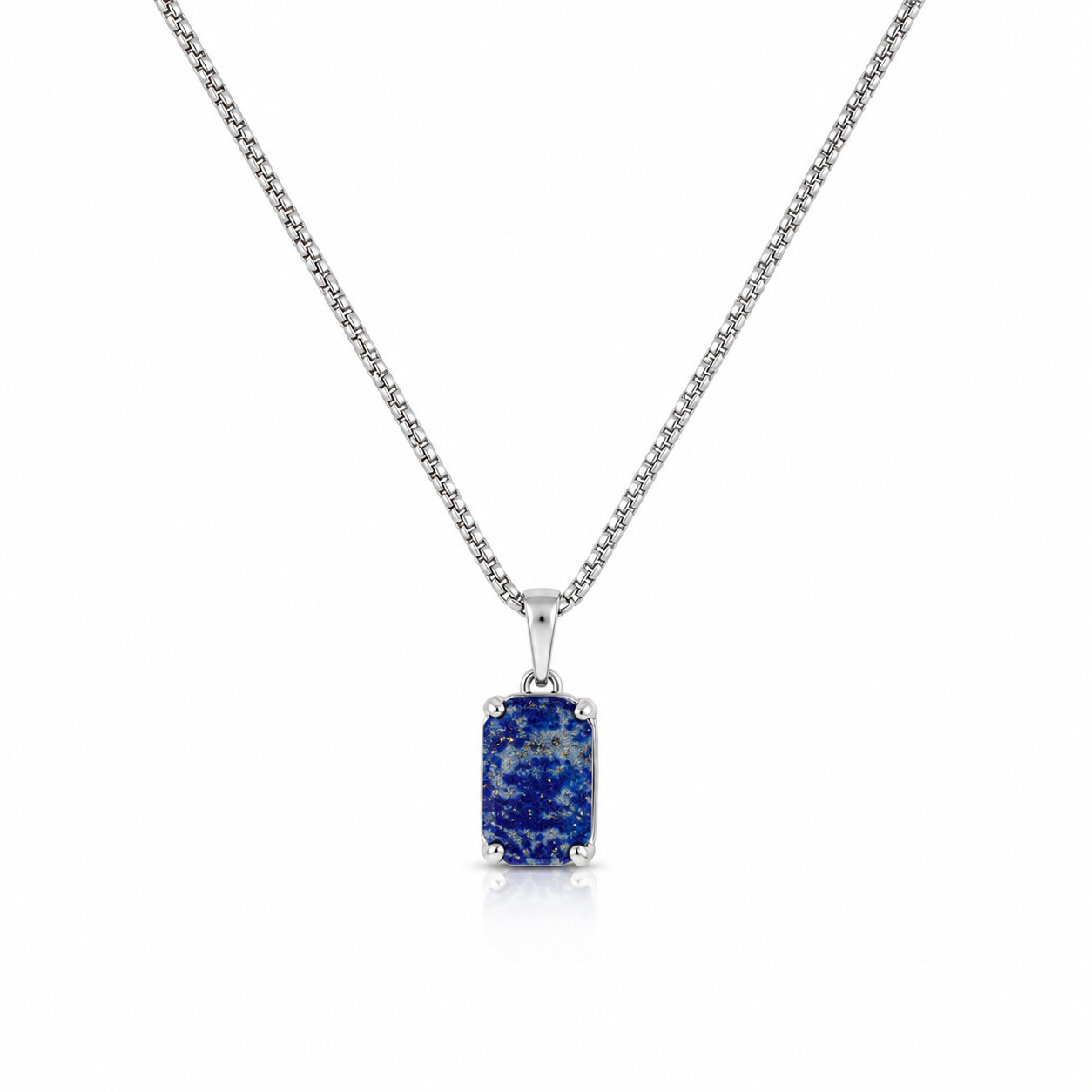 Lapis Lazuli Pendant (Silver)