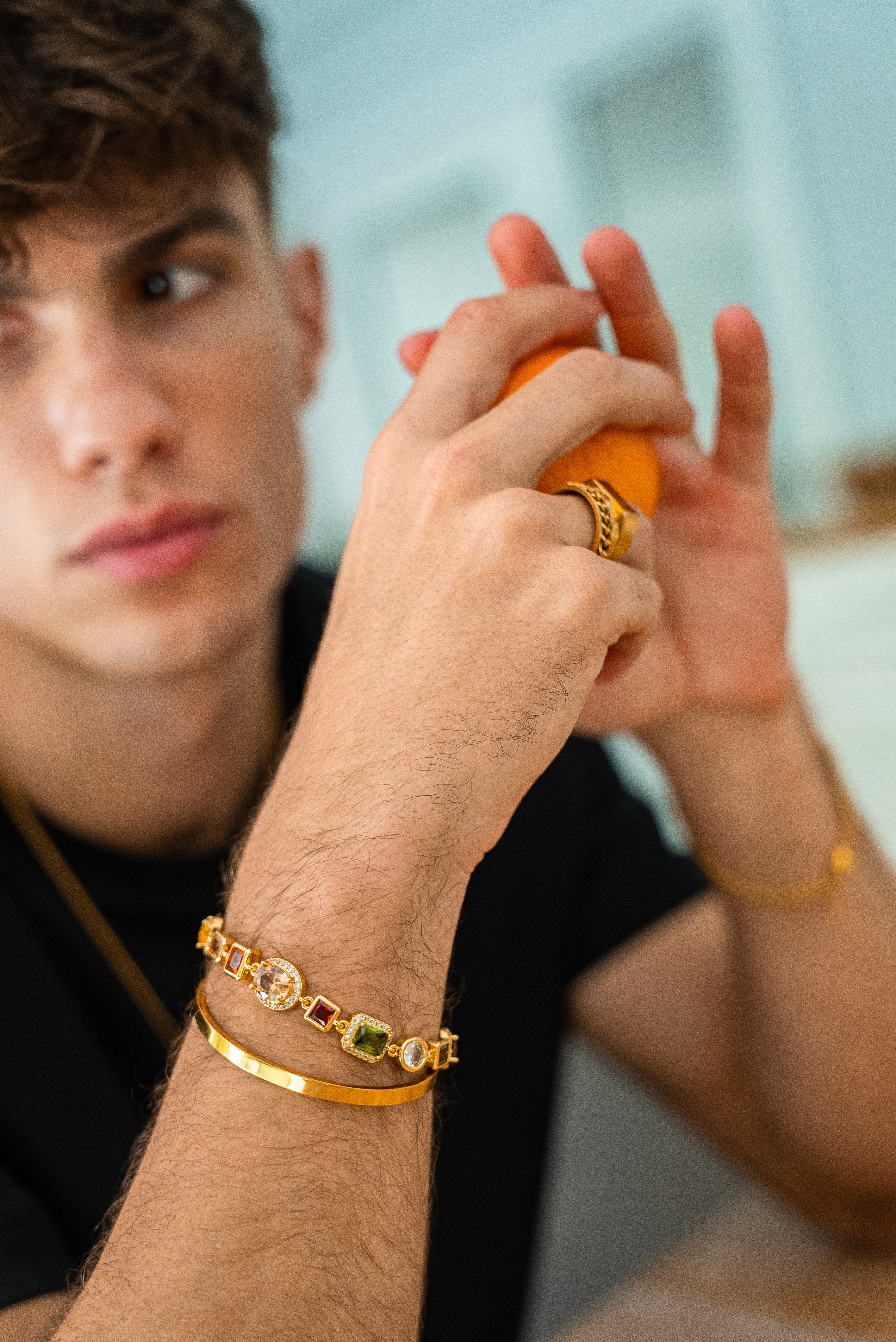 GEMSTONE BRACELET (GOLD)