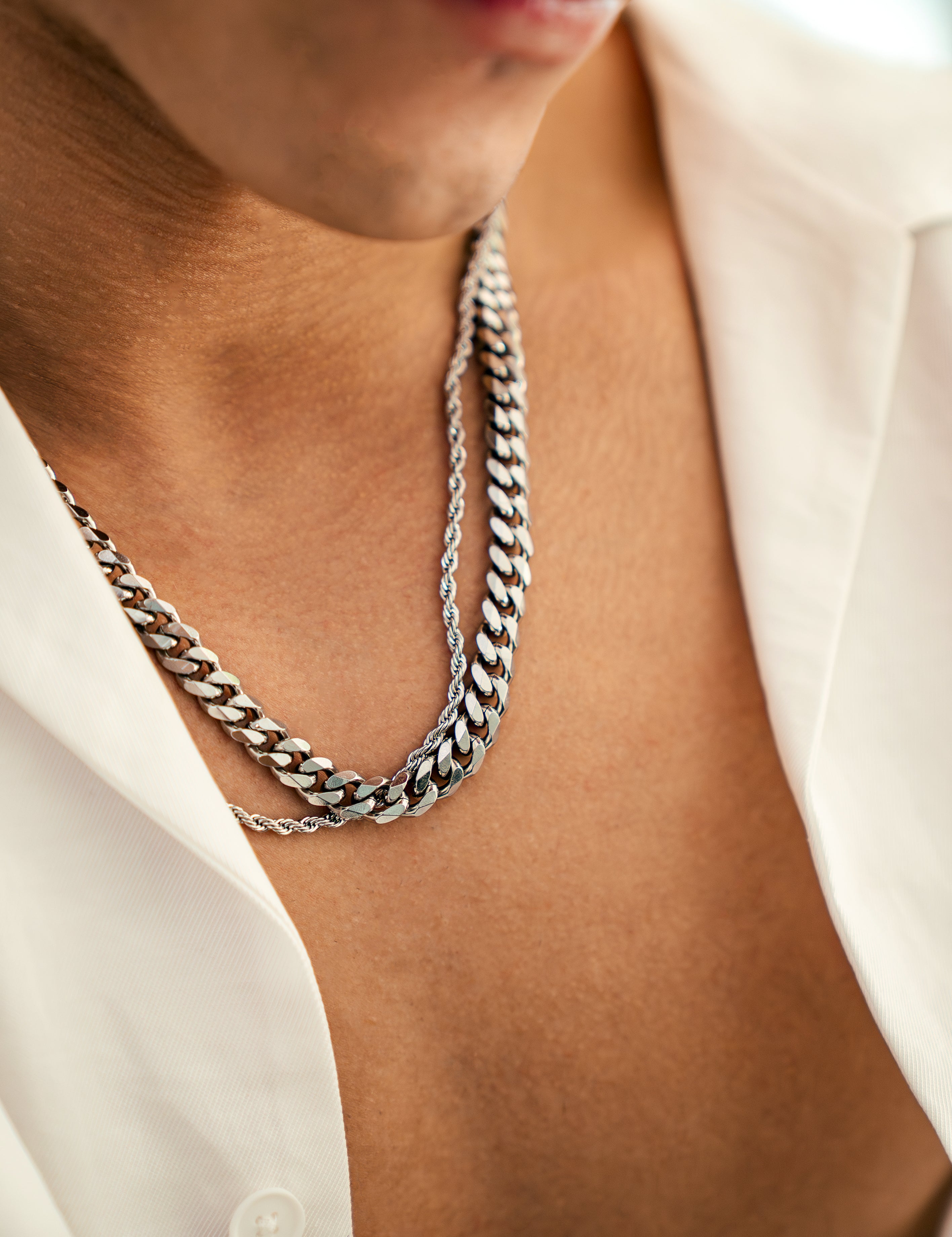 CUBAN (SILVER) 8MM