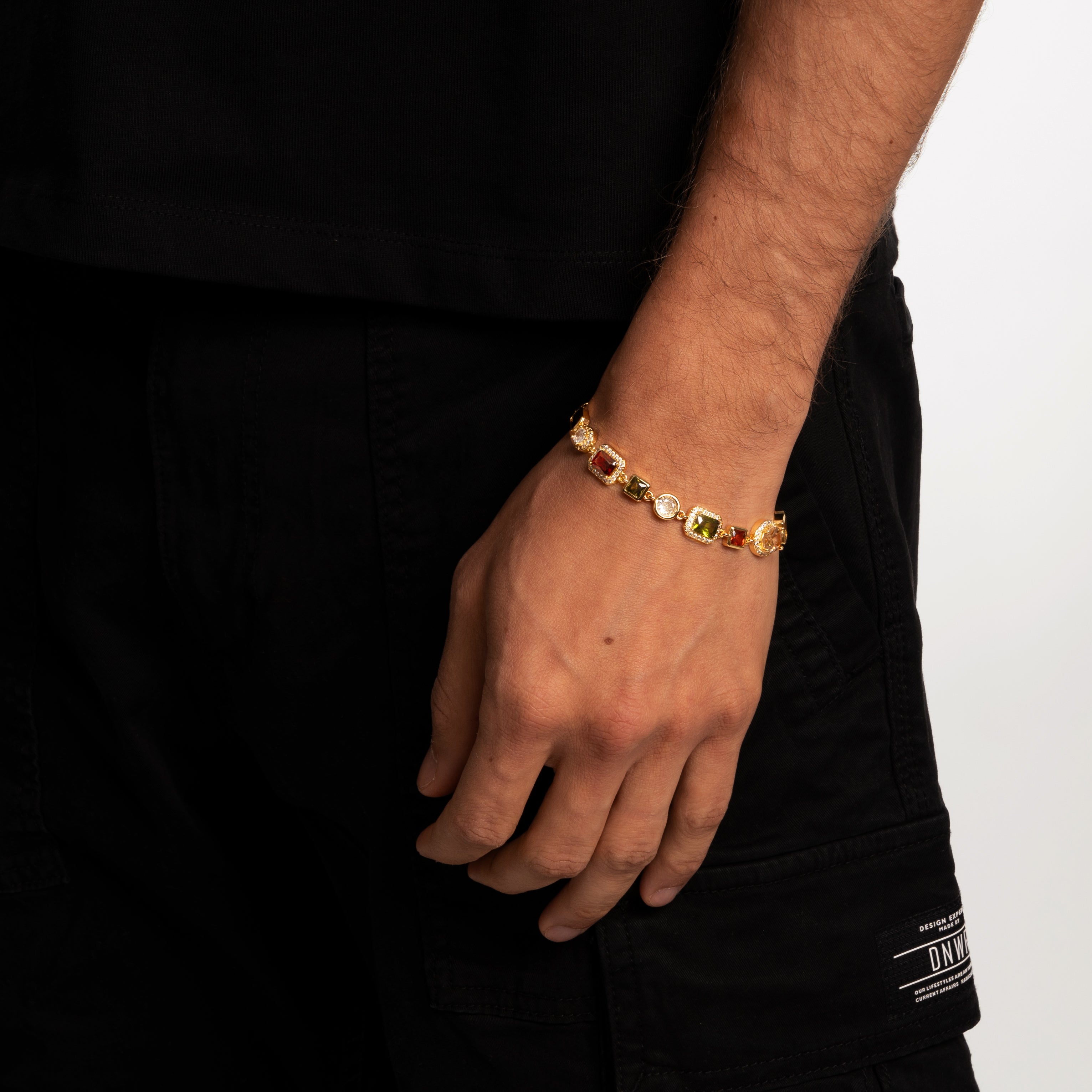 GEMSTONE BRACELET (GOLD)