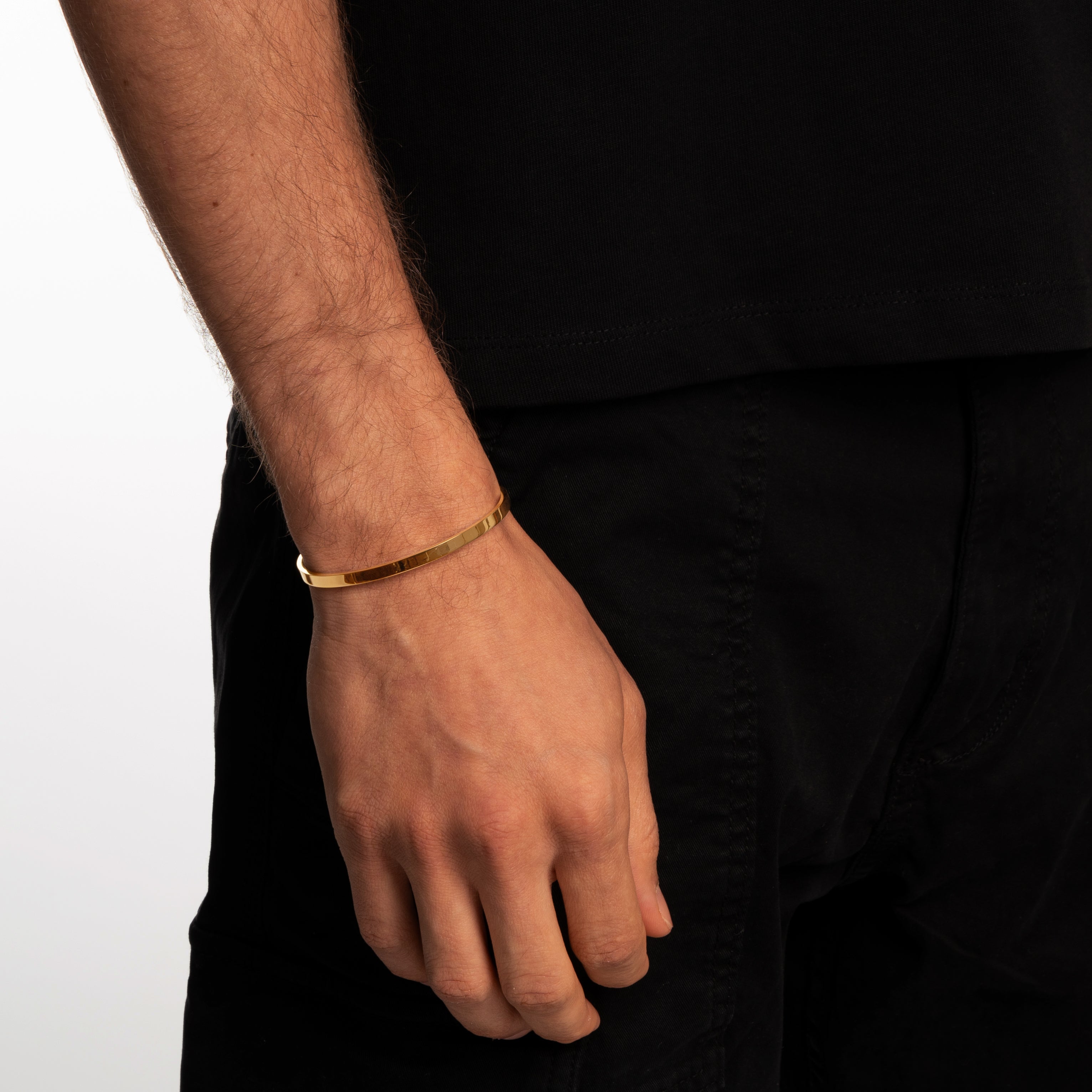 CLASSIC CUFF 4MM (GOLD)