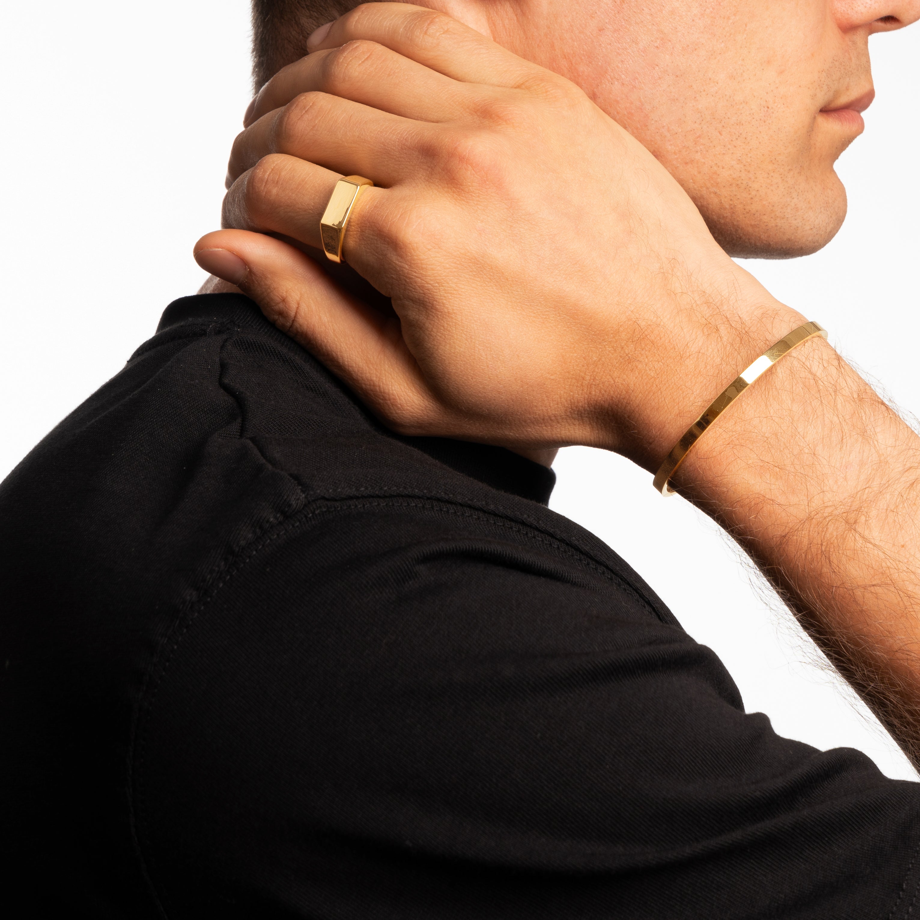 CLASSIC CUFF 4MM (GOLD)