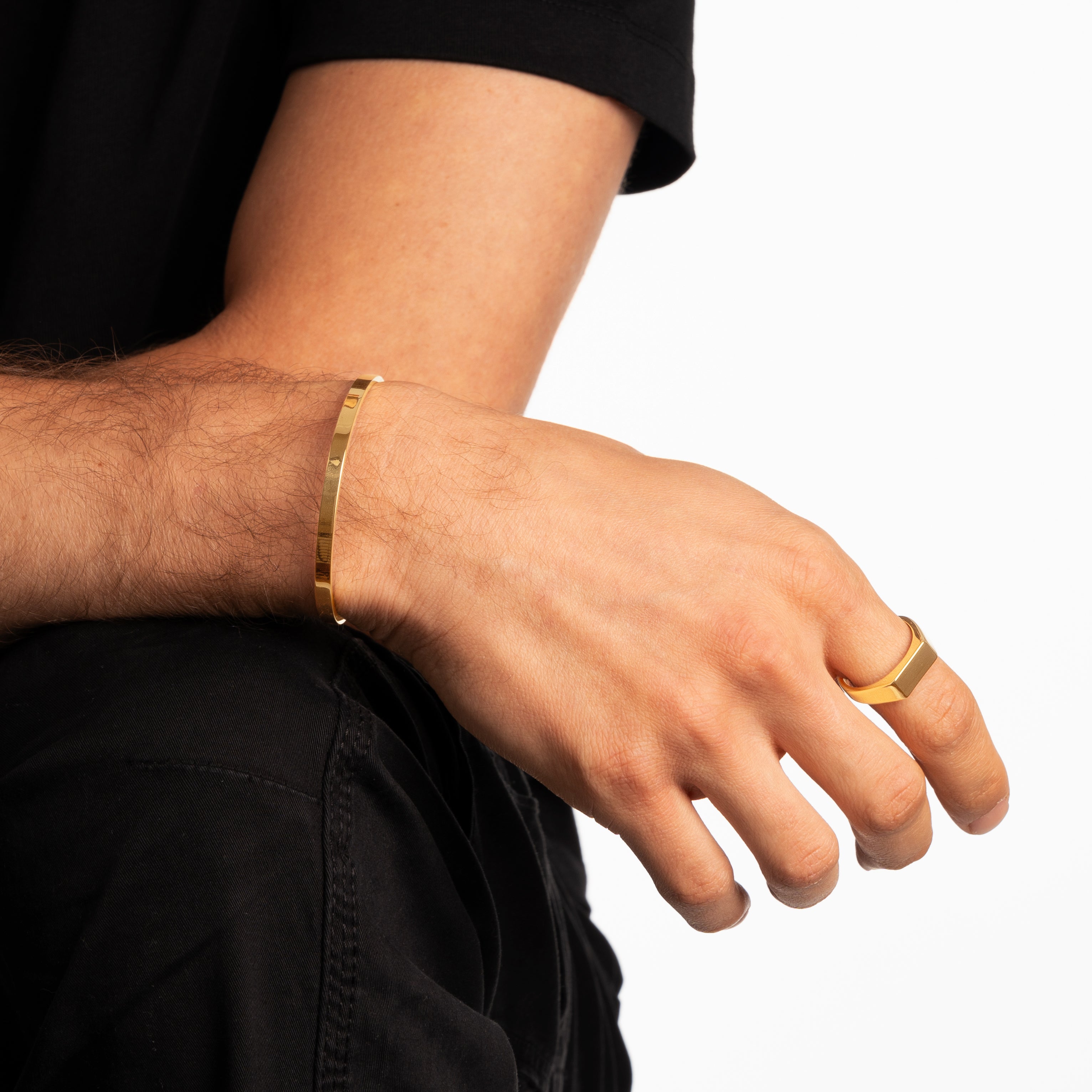 CLASSIC CUFF 4MM (GOLD)