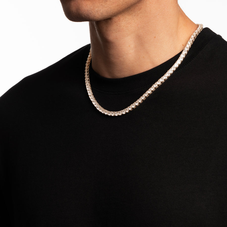 TENNIS CHAIN (SILVER) 5MM