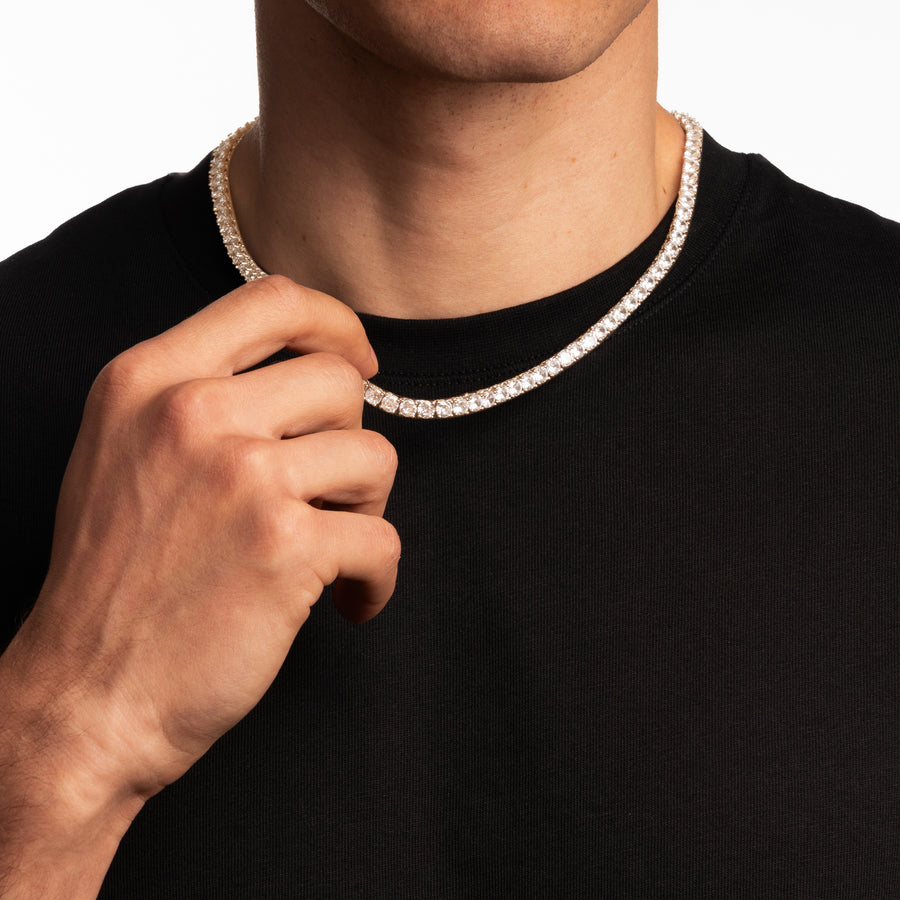 TENNIS CHAIN (SILVER) 5MM