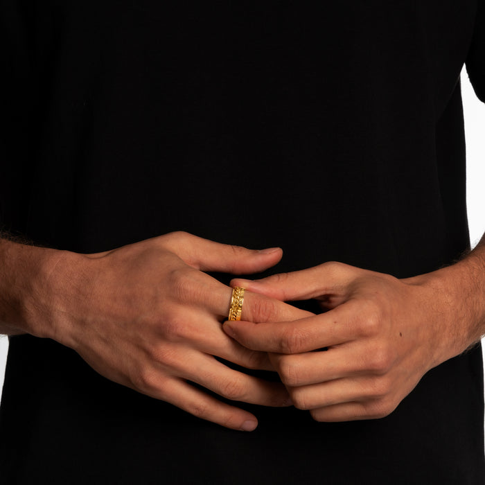 ROPE RING (Gold)
