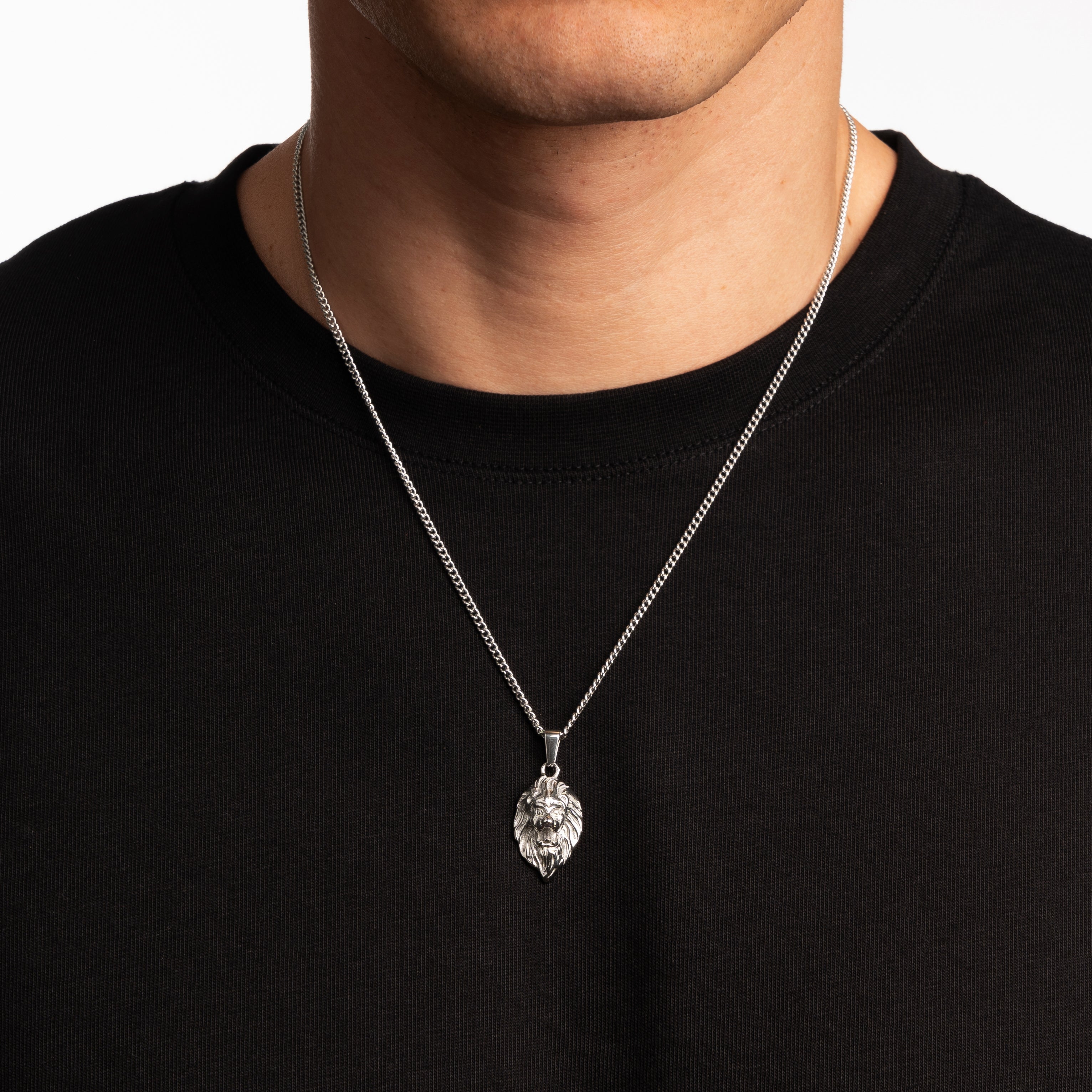 LION PENDANT (SILVER)