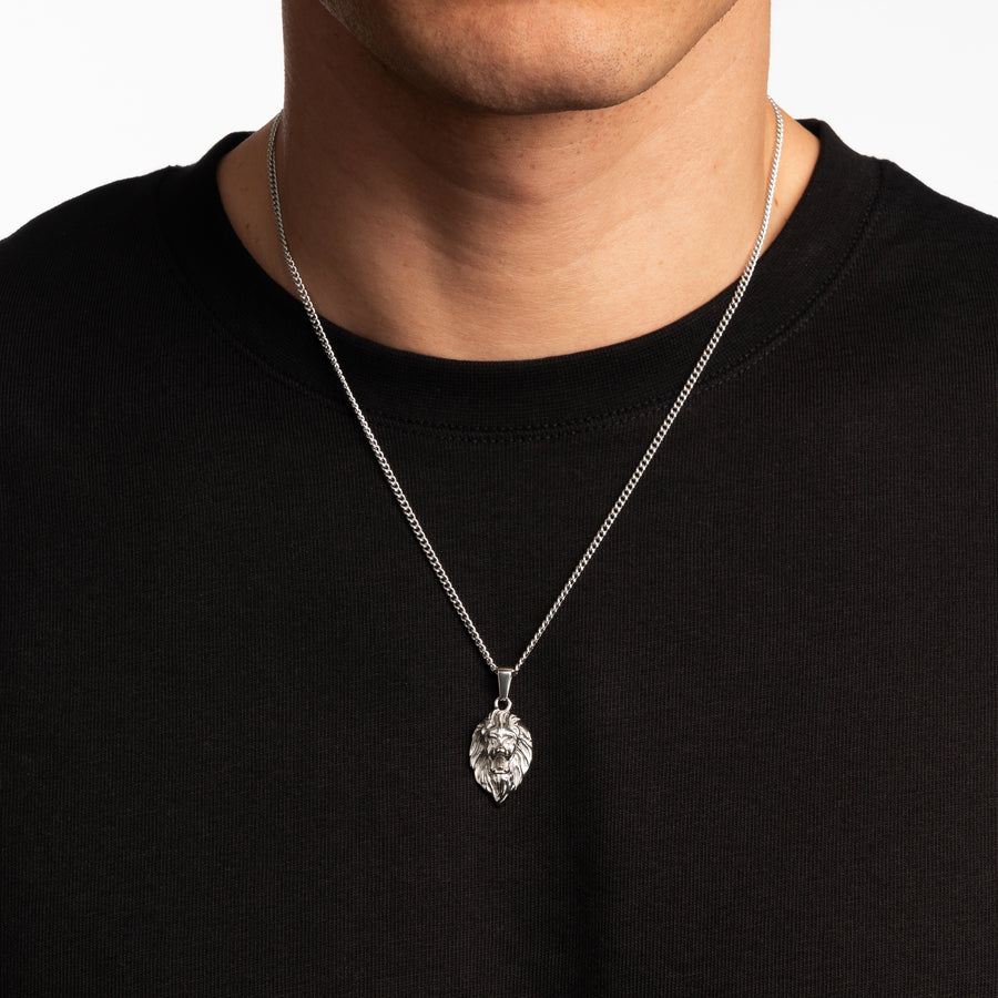LION PENDANT (SILVER)