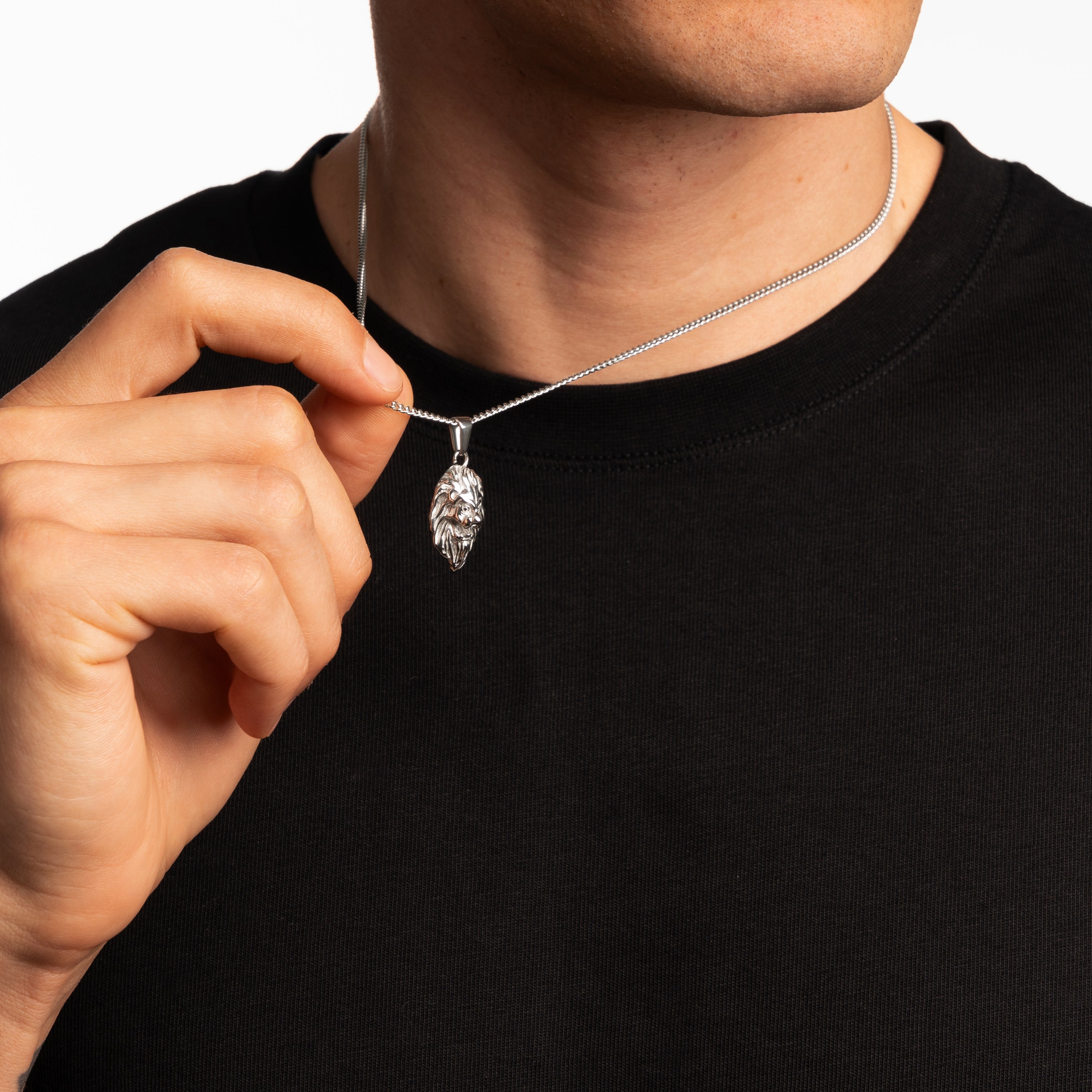LION PENDANT (SILVER)