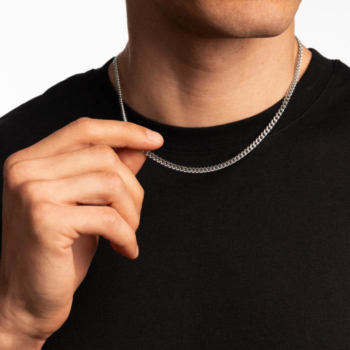 CUBAN (SILVER) 4MM
