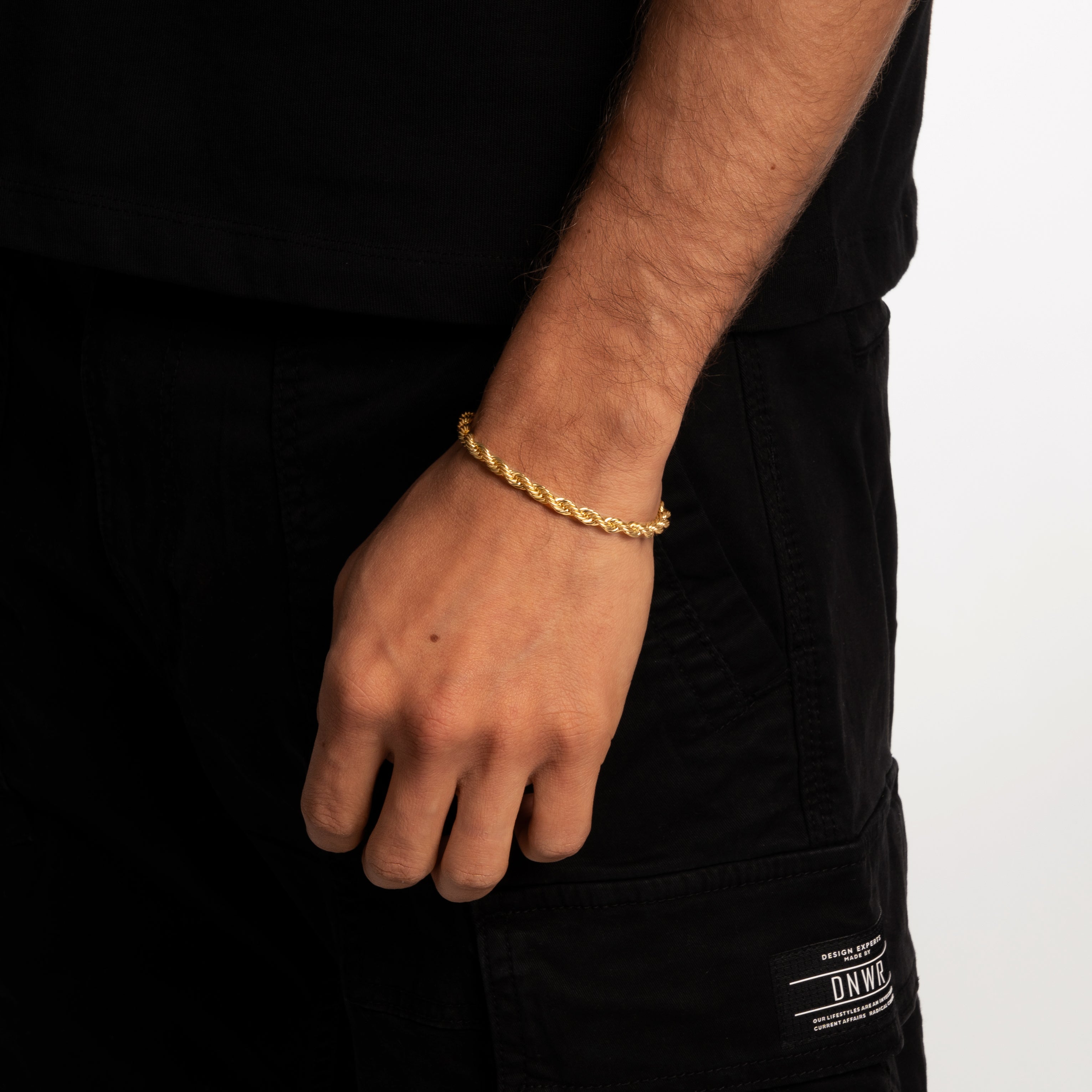 ROPE BRACELET (GOLD) 5MM
