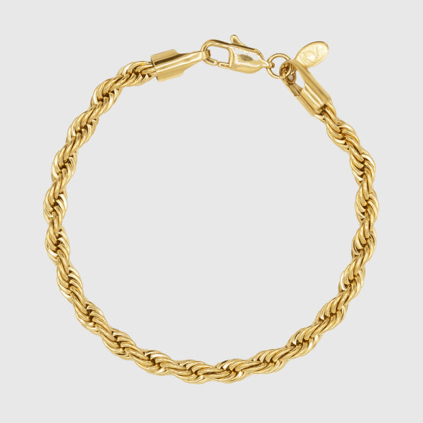 ROPE BRACELET (GOLD) 5MM